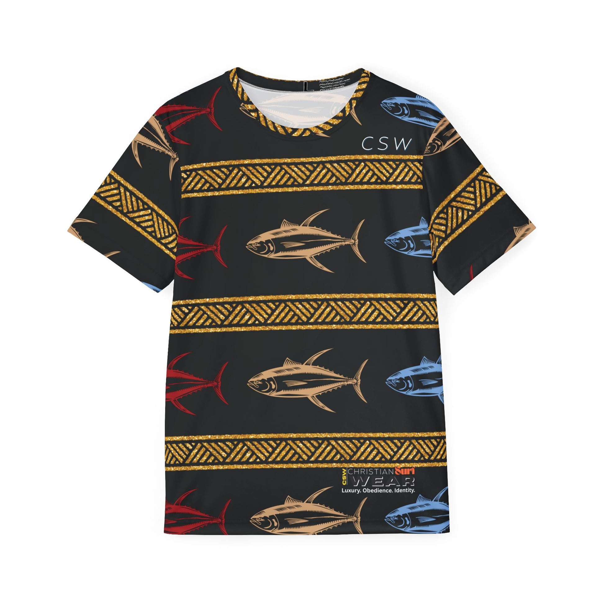 Christian Surf Wear Fishers of Men at Work Men's Sports Jersey with Unique Fish Design, Vibrant Summer Tees, Beach Wear, Athletic Apparel, Stylish Gifts for Him