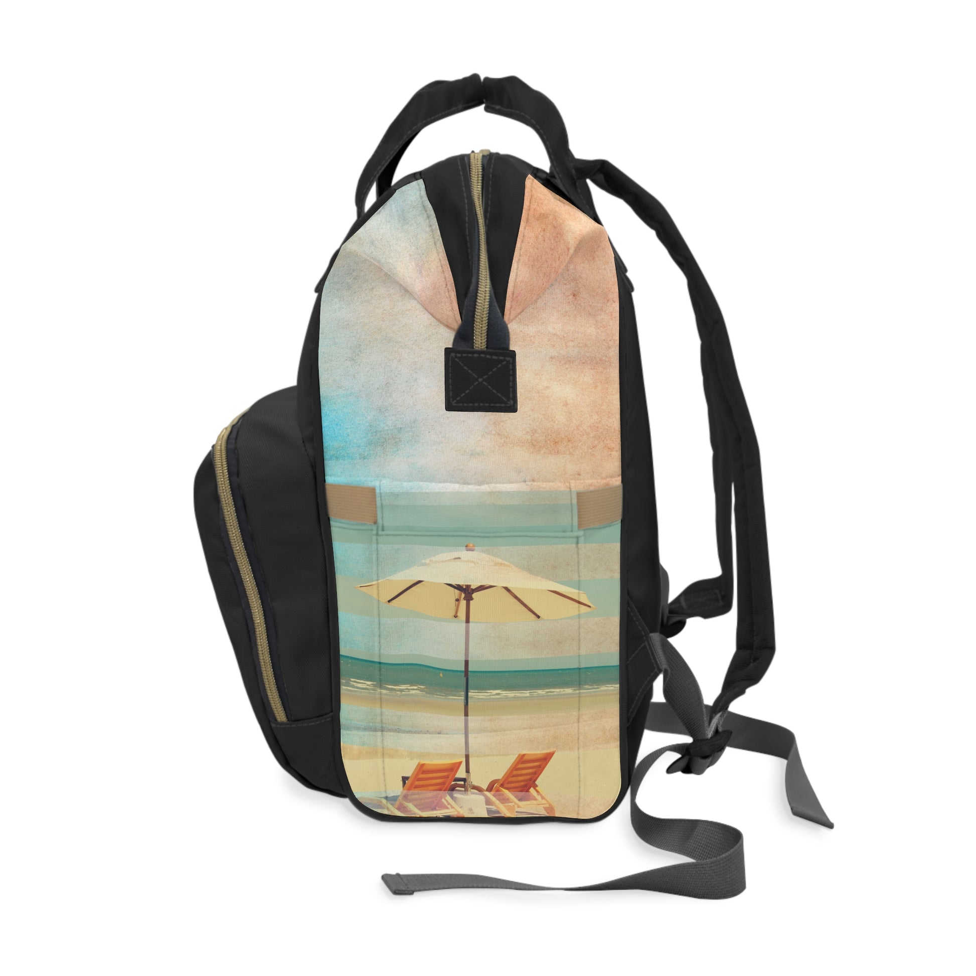 Dual Function Backpack – Christian Surf Wear | Diaper Bag + Laptop Travel Bag | Stylish Utility for Parents, Students, Nomads B