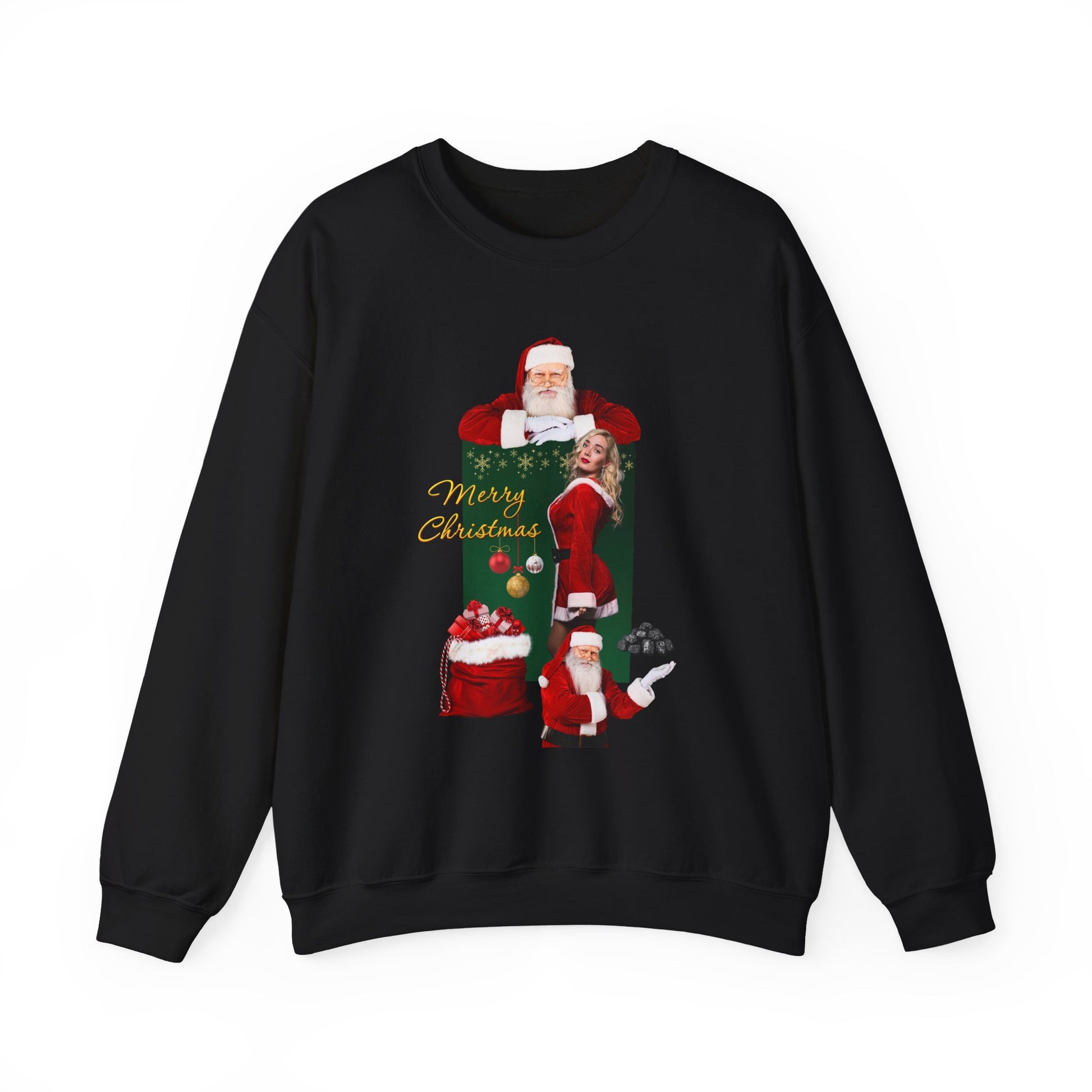Mr. and Mrs. Claus Vintage Christmas Crewneck Sweatshirt