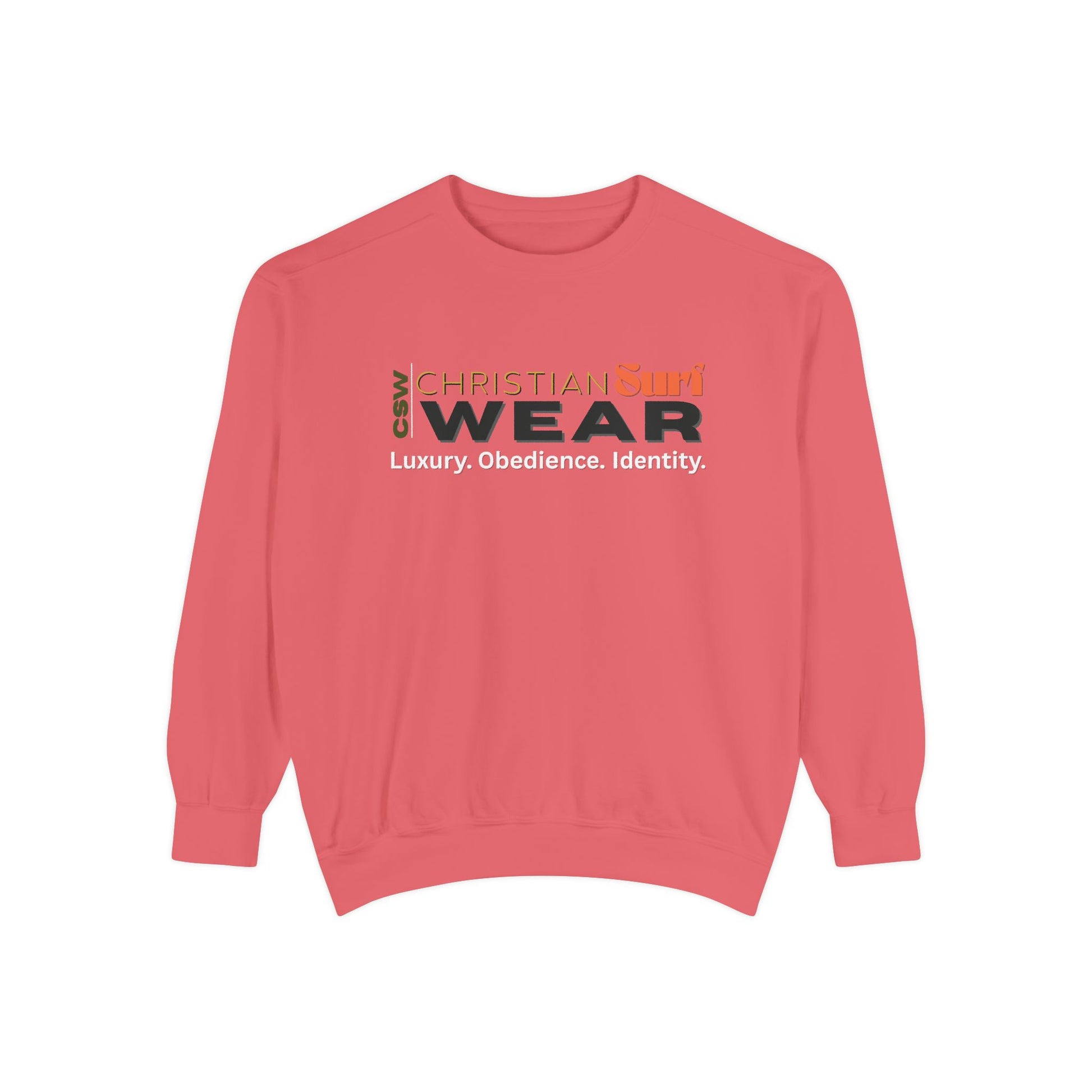 Sunshine Christian Surf Wear Sweatshirt | Unisex Garment-Dyed Pullover for Beach Vibes, Casual Wear, Surfing, Gift for Him/Her, Summer Style