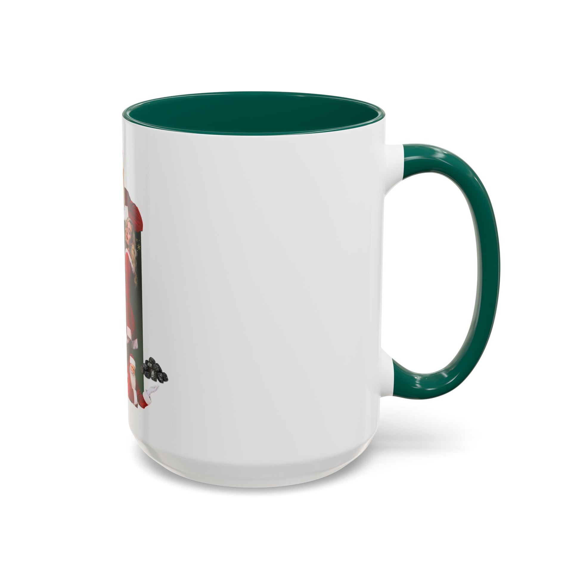 Christmas Santa & Sexy Mrs. Claus Coffee Mug (11oz/15oz) - 'Merry Christmas' Holiday Gift