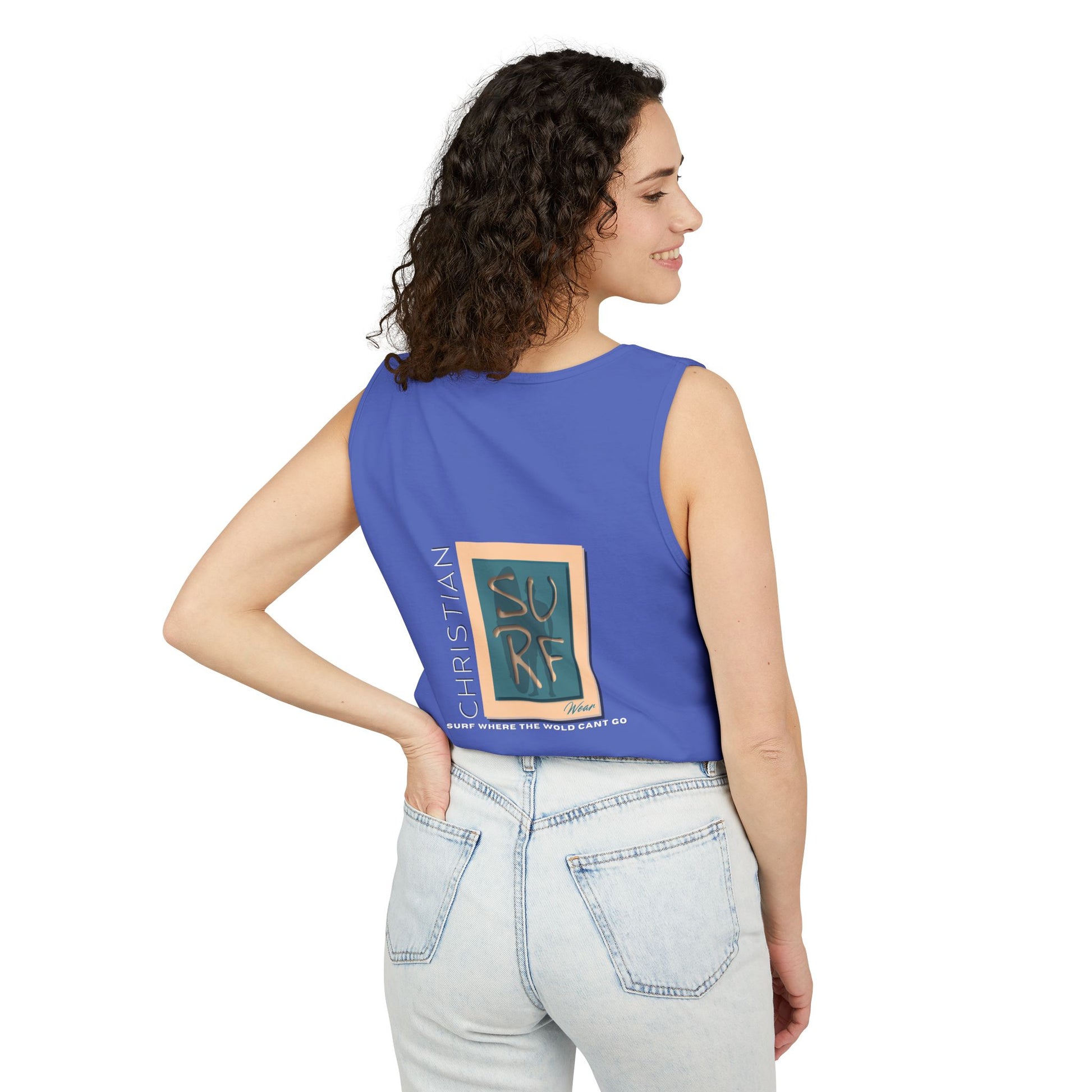 Surf wear  Vintage Florida Fishing Graphic Tank Top, Unisex Summer Top, Beachwear, Surfing Apparel, Vacation Outfit, Gift for Fishermen