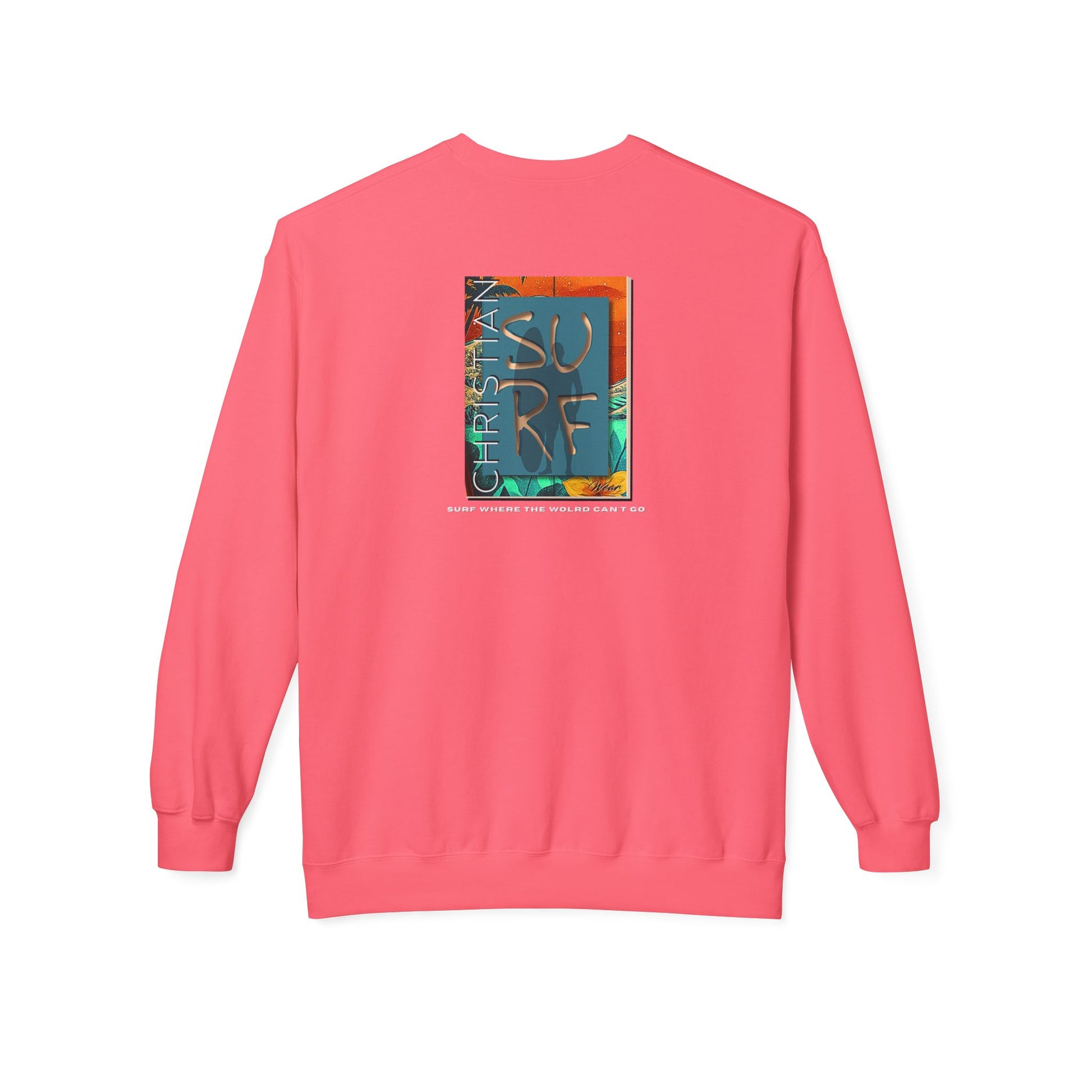 Christian Surf Wear Sweatshirt | Move by Faith Street Edition