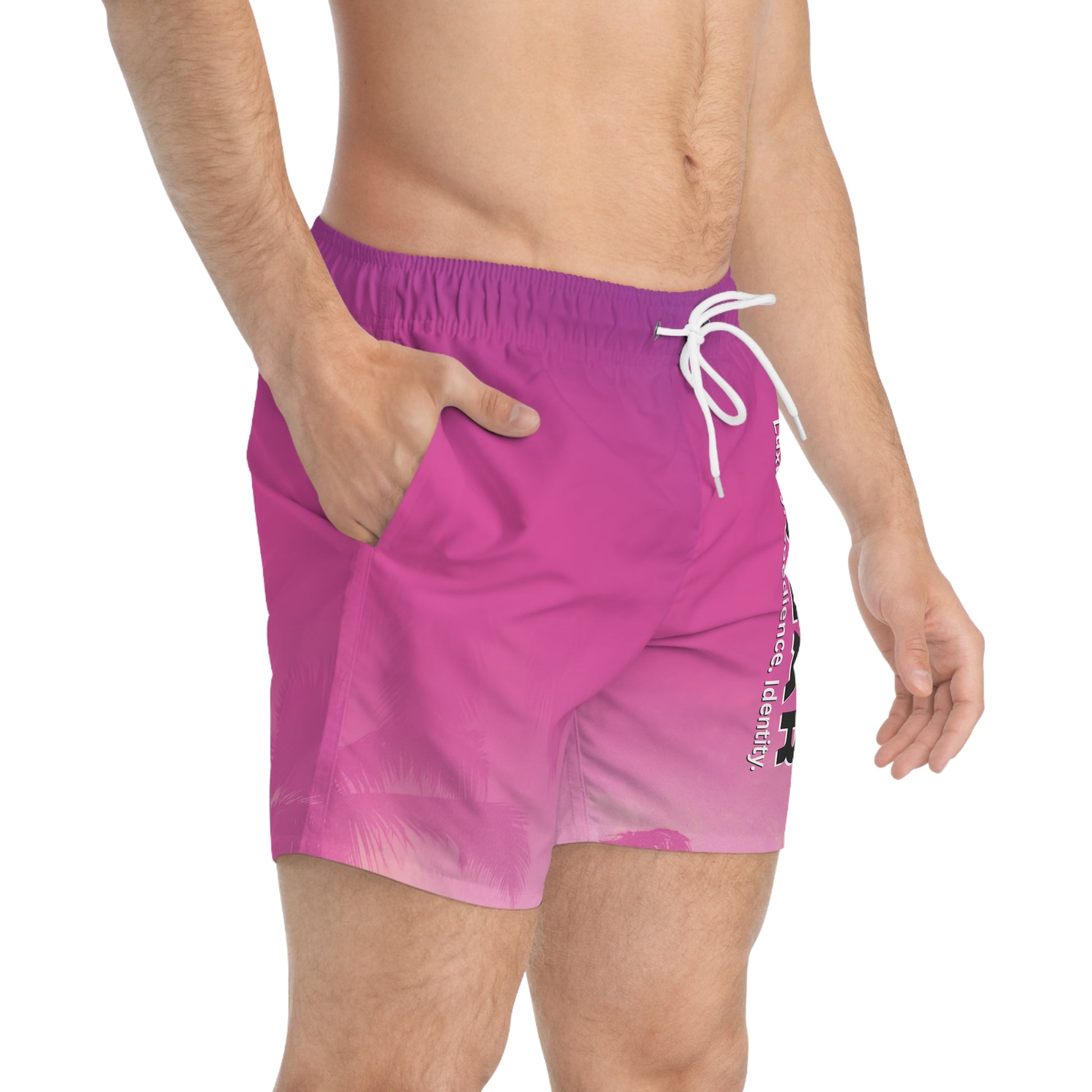 Christian Surf Wear Palm Tree Summer Surge Stylish Christian Swim Trunks, Beachwear, Summer Essentials, Pool Party Shorts, Vibrant Swim Shorts, Luxury Obedience Wear