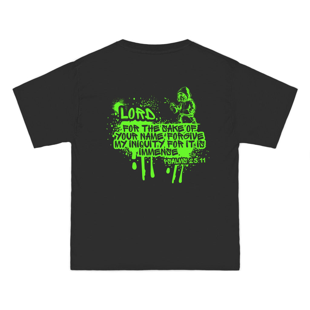 Graphic Mind Clothing Urban Luxury T-Shirt Lord forgive my Iniquity for it is immense| with Inspirational Quote, Streetwear, Urban Style,