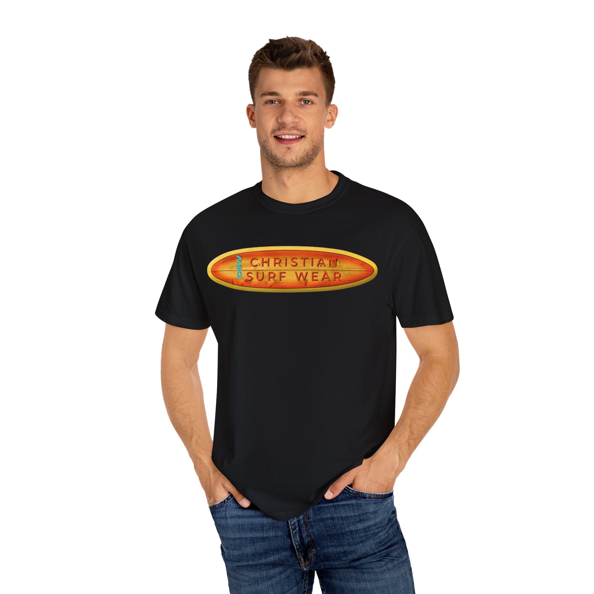 Protected Lamb Vintage Beach Vibe Unisex T-shirt - Christian Surf Wear Panama City Beach Design