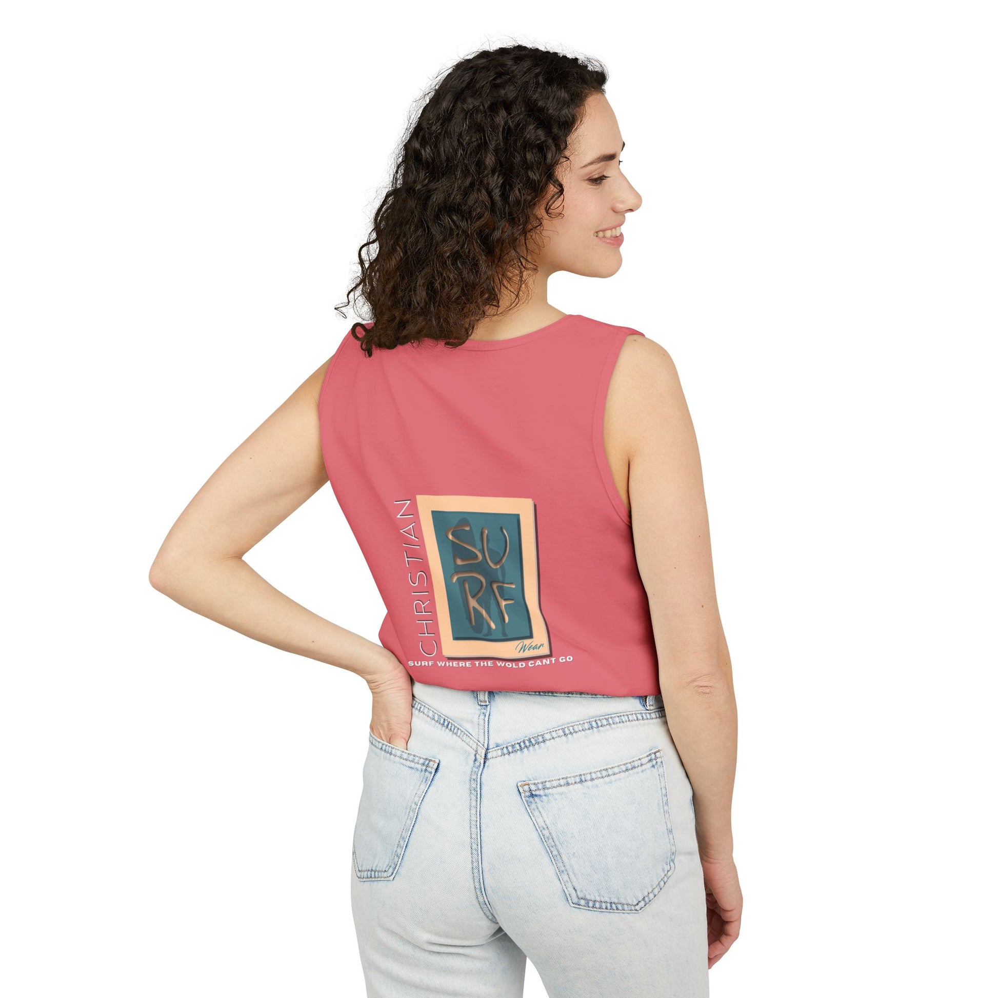Surf wear  Vintage Florida Fishing Graphic Tank Top, Unisex Summer Top, Beachwear, Surfing Apparel, Vacation Outfit, Gift for Fishermen