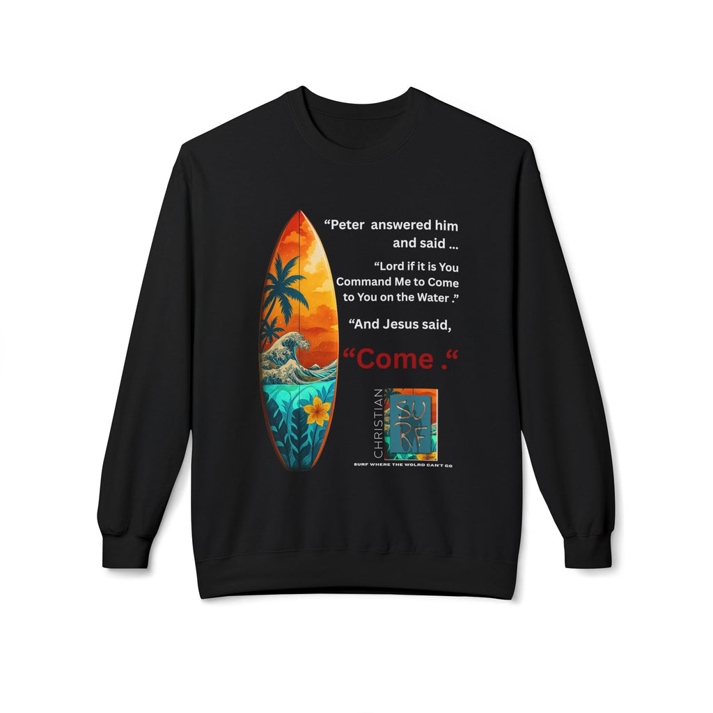 Christian Surf Wear Sweatshirt | Move by Faith Street Edition