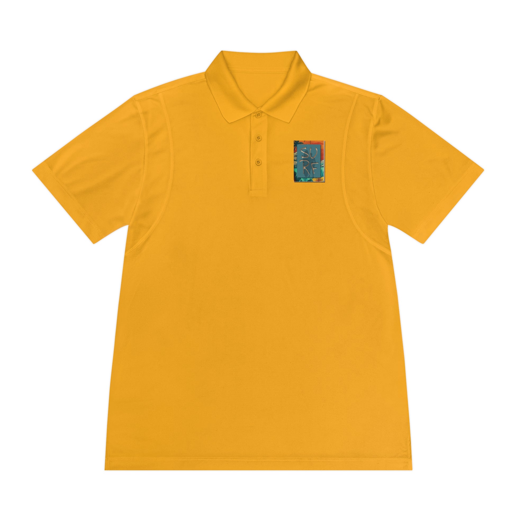 Vibrant Men's Sport Polo Shirt with Artistic Design, Casual Wear, Golf Shirt, Active Lifestyle, Trendy Sports Polo, Unique Gift Idea