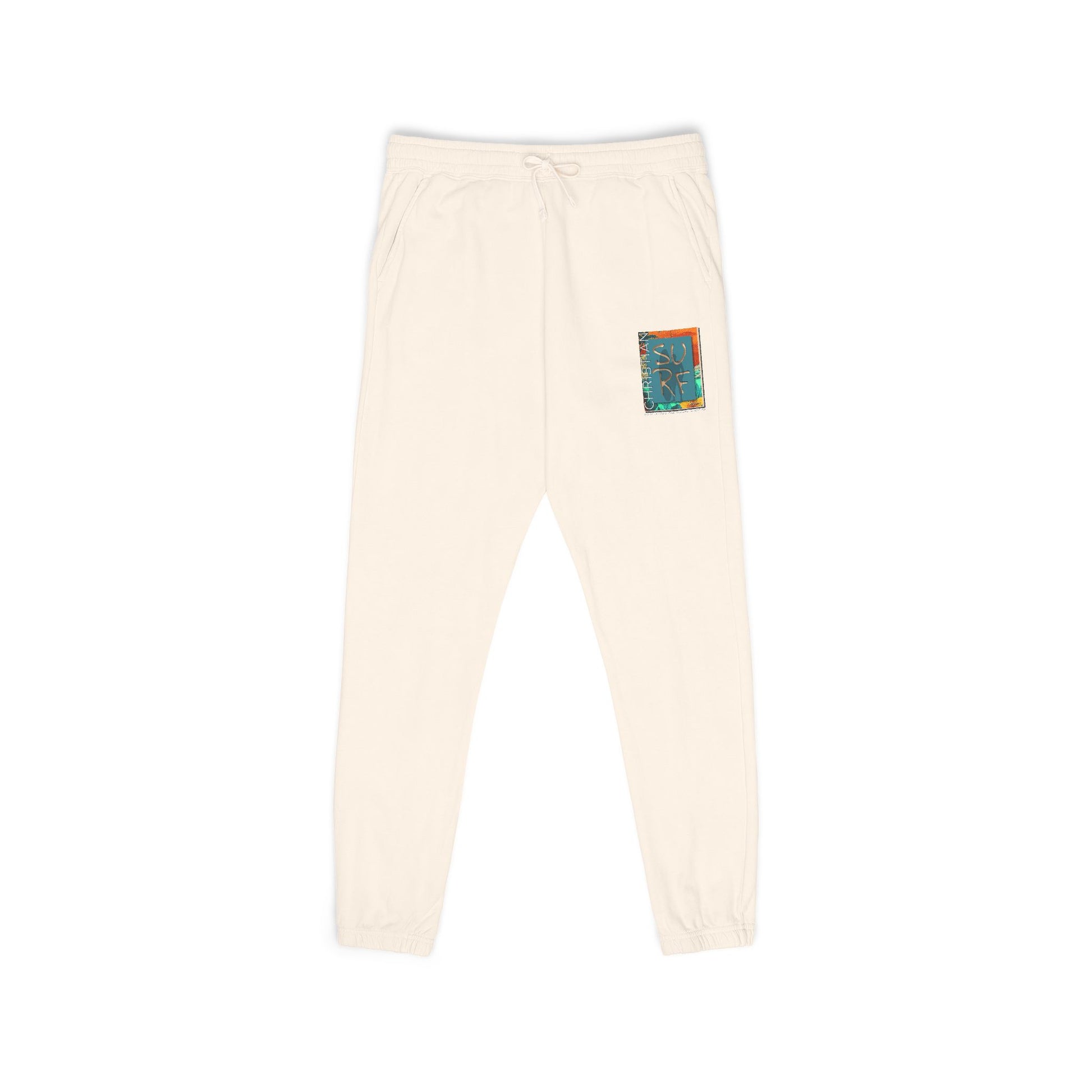 Christian Surf Wear® Heritage Joggers Cozy Flec with  ibrant Design.