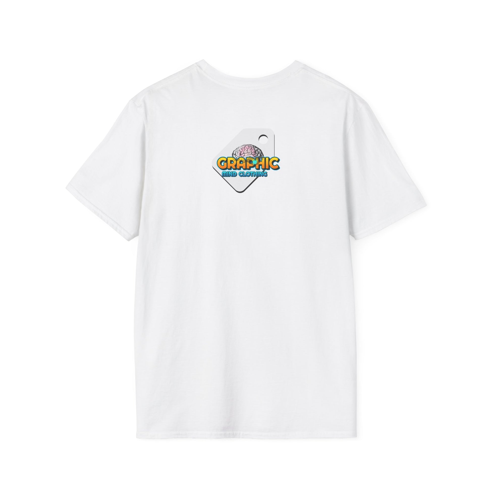 Pure White Kingdom Confidence Graphic Gold Happy Face Emoji Unisex T-Shirt: You Can’t Stop My Shine Tee, With GOD On My Side, Premium Casual-Tee