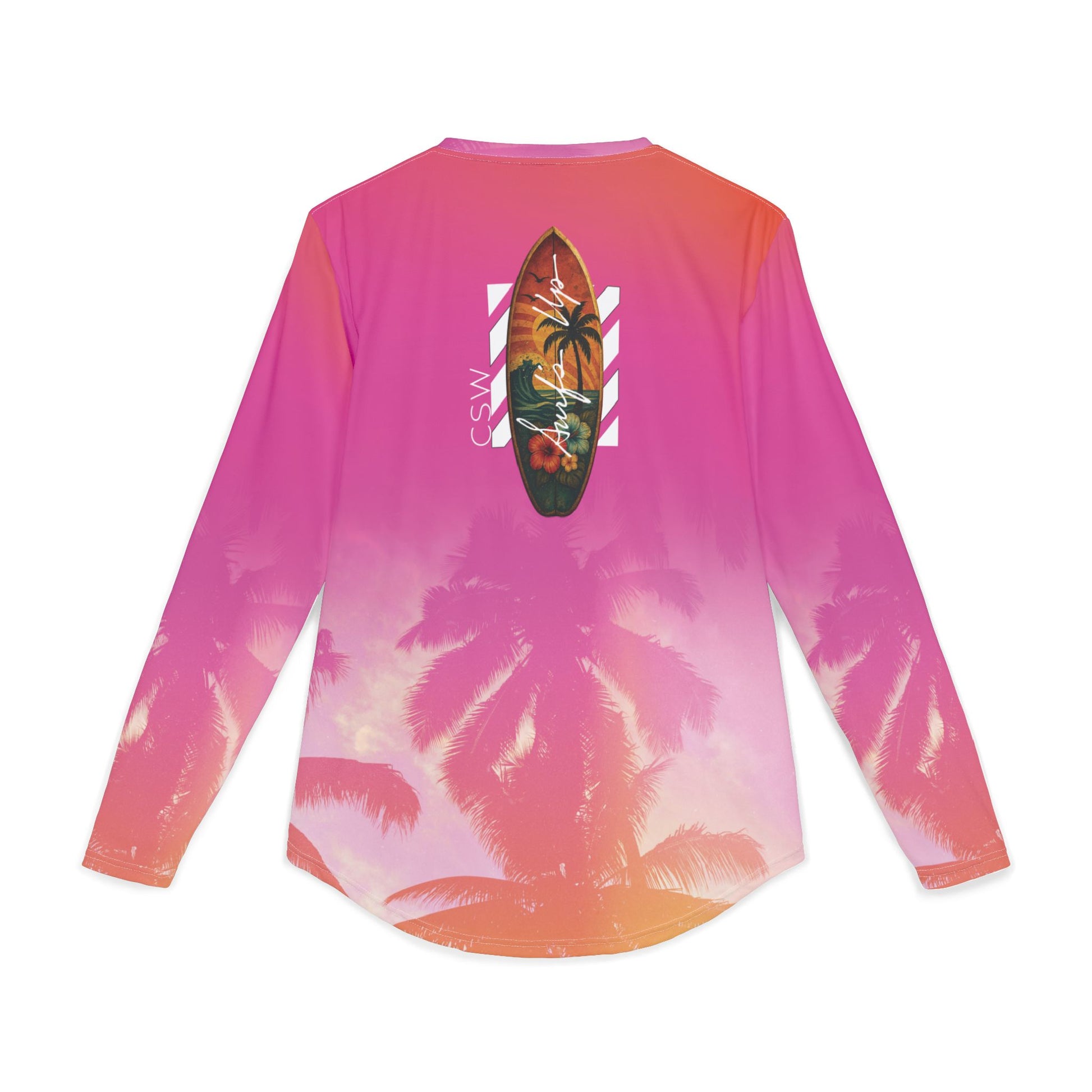 Christian Surf Wear Men's UV Protection Surf Long Sleeve Shirt