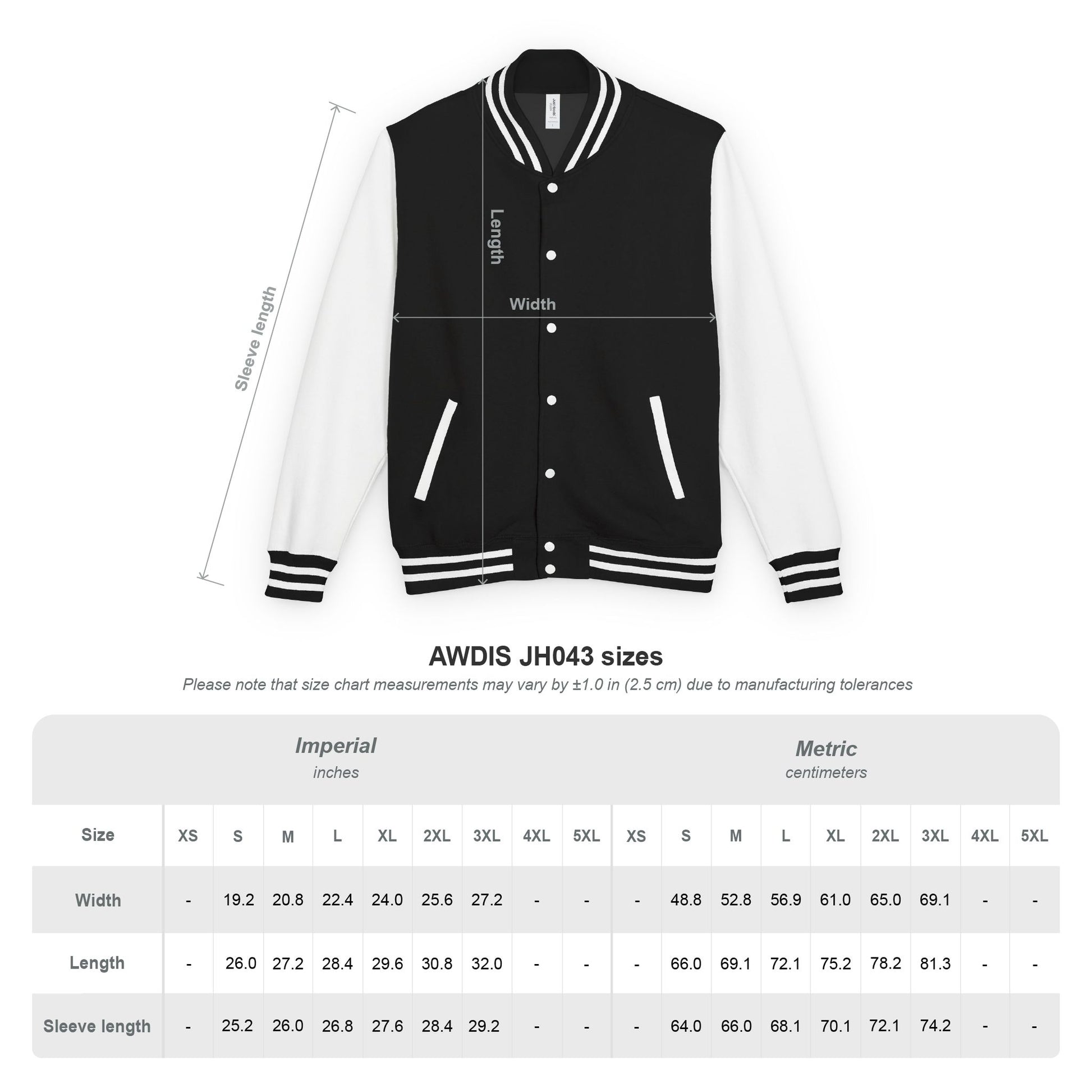Christian Surf Wear Classic Unisex Heavyweight Letterman Jacket - Stylish Casual Wear for Youth, College, & Sporty Vibes, Great for Gifts, Sports Events, and Cool [...]