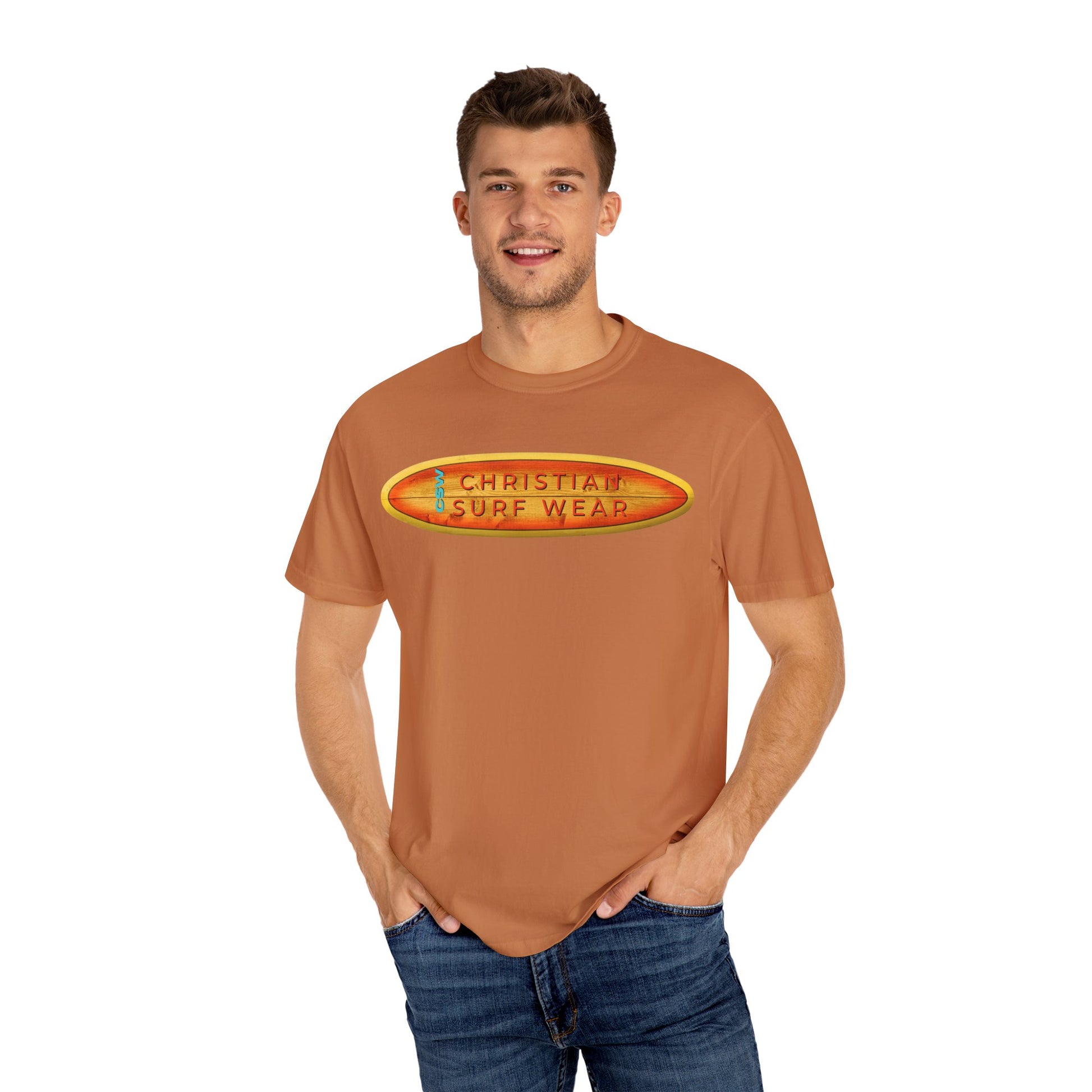 Protected Lamb Vintage Beach Vibe Unisex T-shirt - Christian Surf Wear Panama City Beach Design