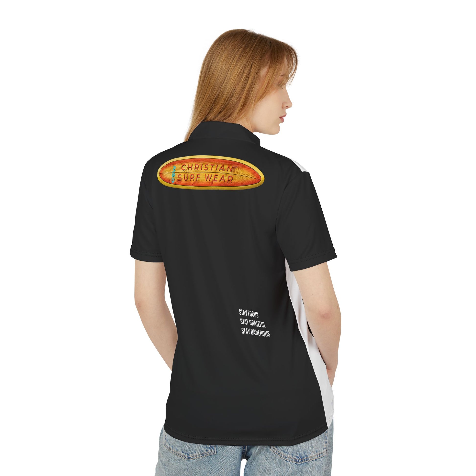 Vibrant Artistic Unisex Polo Shirt, Casual Wear, Beach Vibes, Summer Fashion, Unique Graphic Tee, Coastal Style