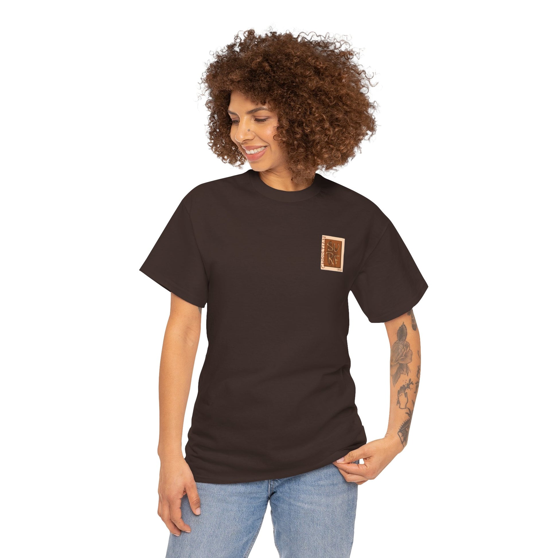 Unisex Heavy Cotton Tee - Casual Comfort, Gift for Him/Her, Everyday Wear, Relaxed Fit, Perfect for Summer