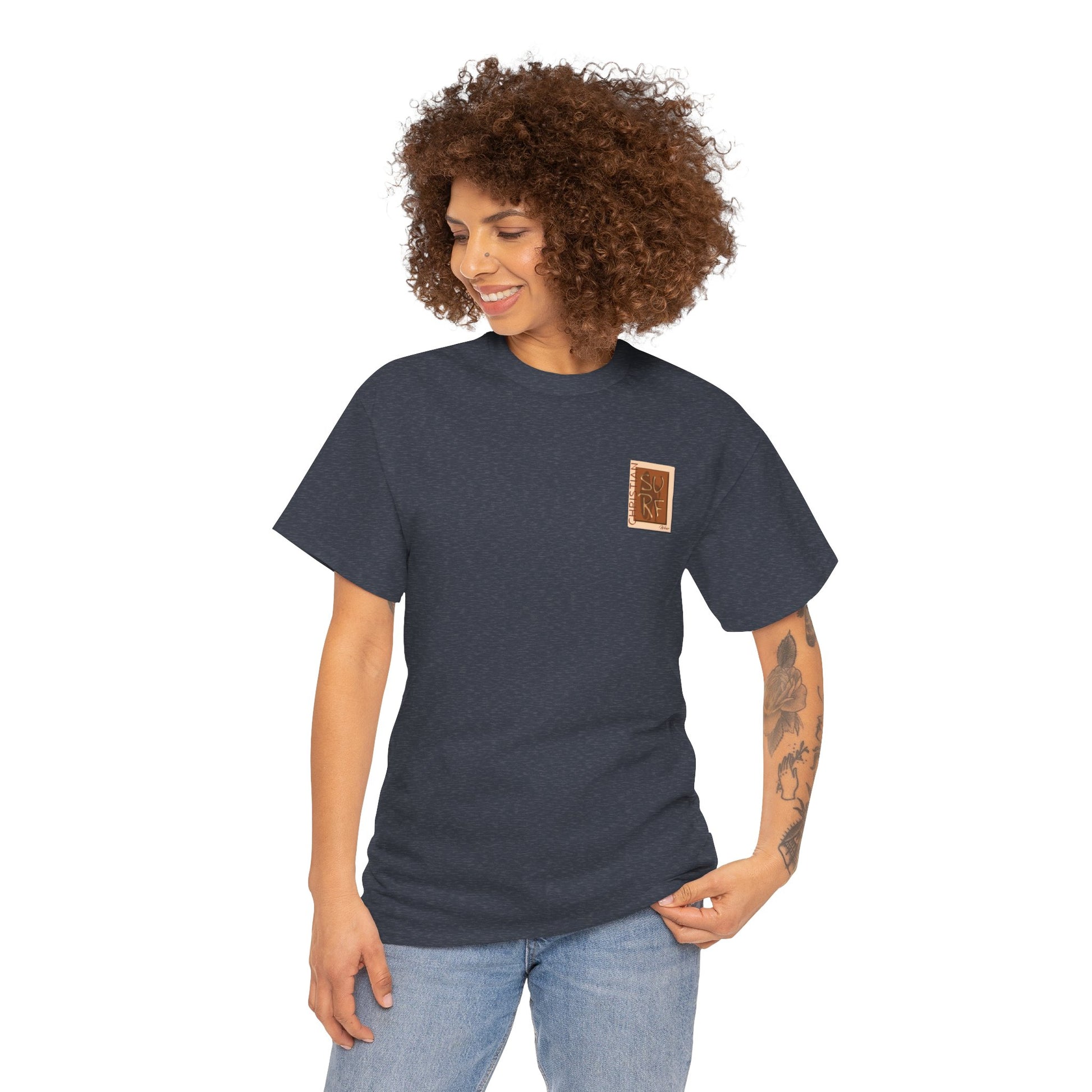 Unisex Heavy Cotton Tee - Casual Comfort, Gift for Him/Her, Everyday Wear, Relaxed Fit, Perfect for Summer