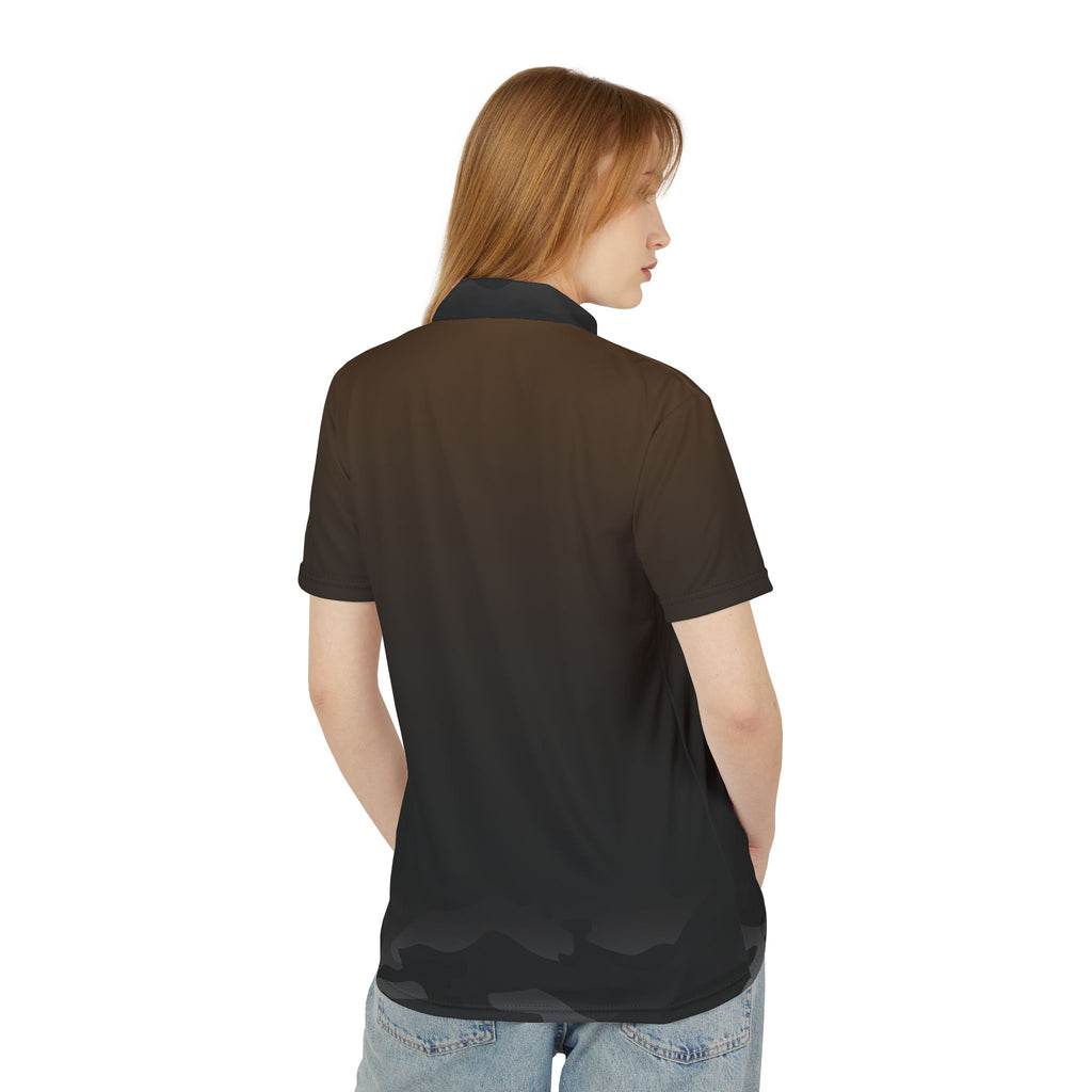 Christian Surf Wear Gradient Polo Shirt by Hagios Street Wear | CSW Signature Anointed Gear for Kingdom Leaders