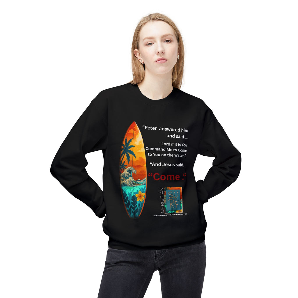 Christian Surf Wear Sweatshirt | Move by Faith Street Edition