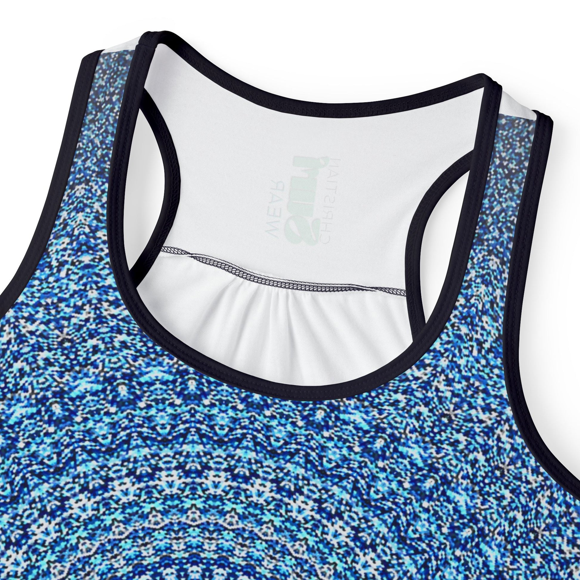 Surf Wear  Summer  Beauty Vintage graphic Ocean Mandala Women's Tank Top - Stylish Summer Wear, Beach Day, Yoga Top, Vacation Outfit, Gift for Her, Boho Aesthetic