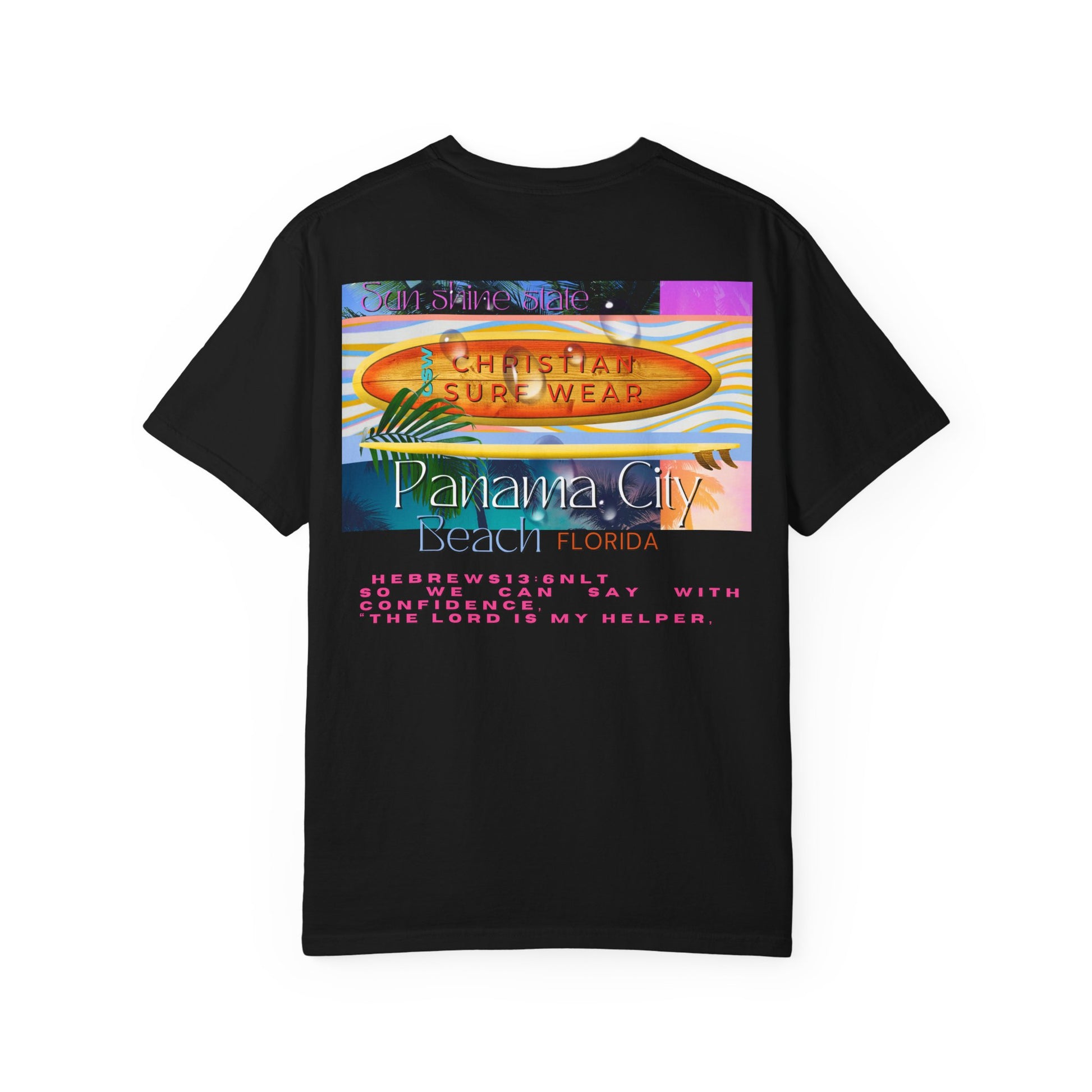 Protected Lamb Vintage Beach Vibe Unisex T-shirt - Christian Surf Wear Panama City Beach Design