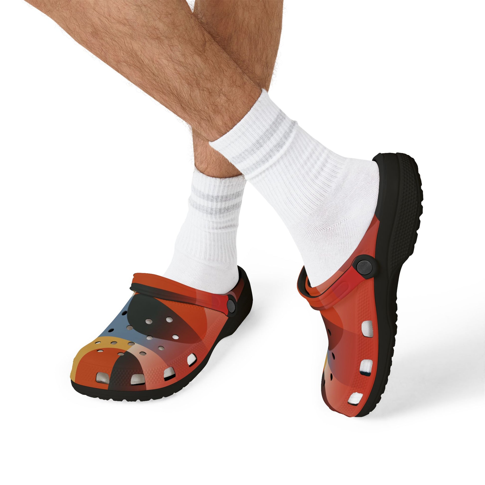 Surf Wear Modern Vintage Graphic Colorful AOP EVA Foam Slippers - Fun and Comfy for Home, Garden, and Festivals, Perfect Gift for Friends and Family