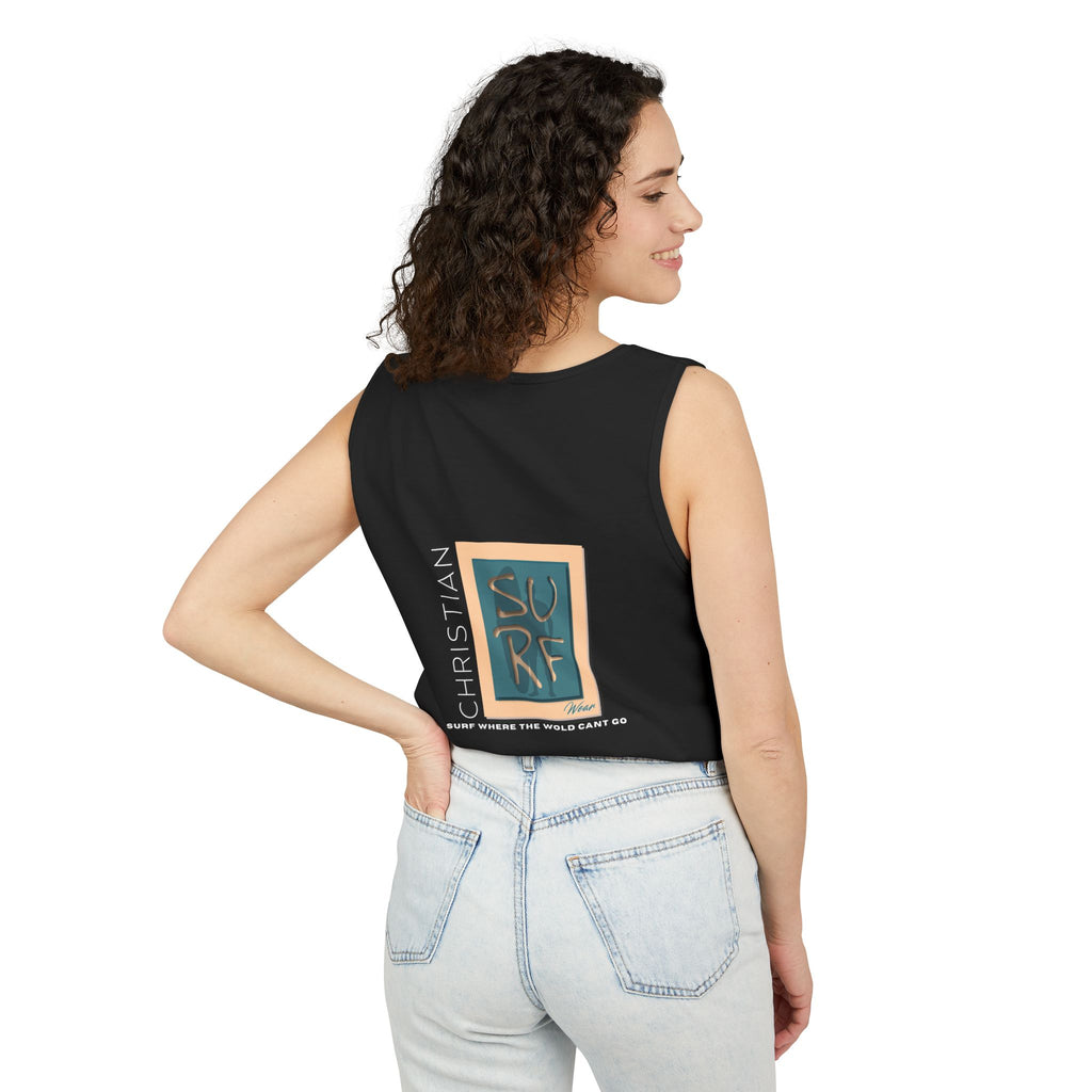 Surf wear  Vintage Florida Fishing Graphic Tank Top, Unisex Summer Top, Beachwear, Surfing Apparel, Vacation Outfit, Gift for Fishermen