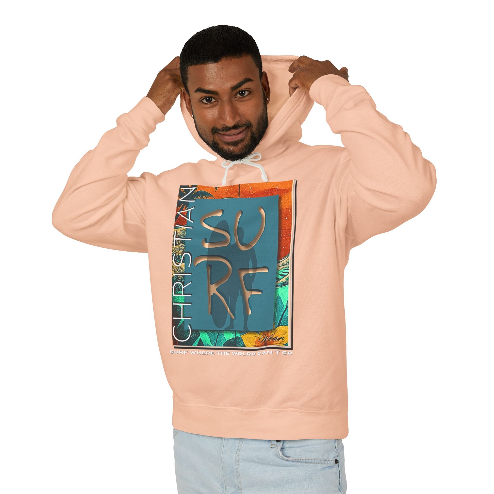Christian Surf Wear-HERITAGE™ Oversized Print Hoodie — The Mantle of Love