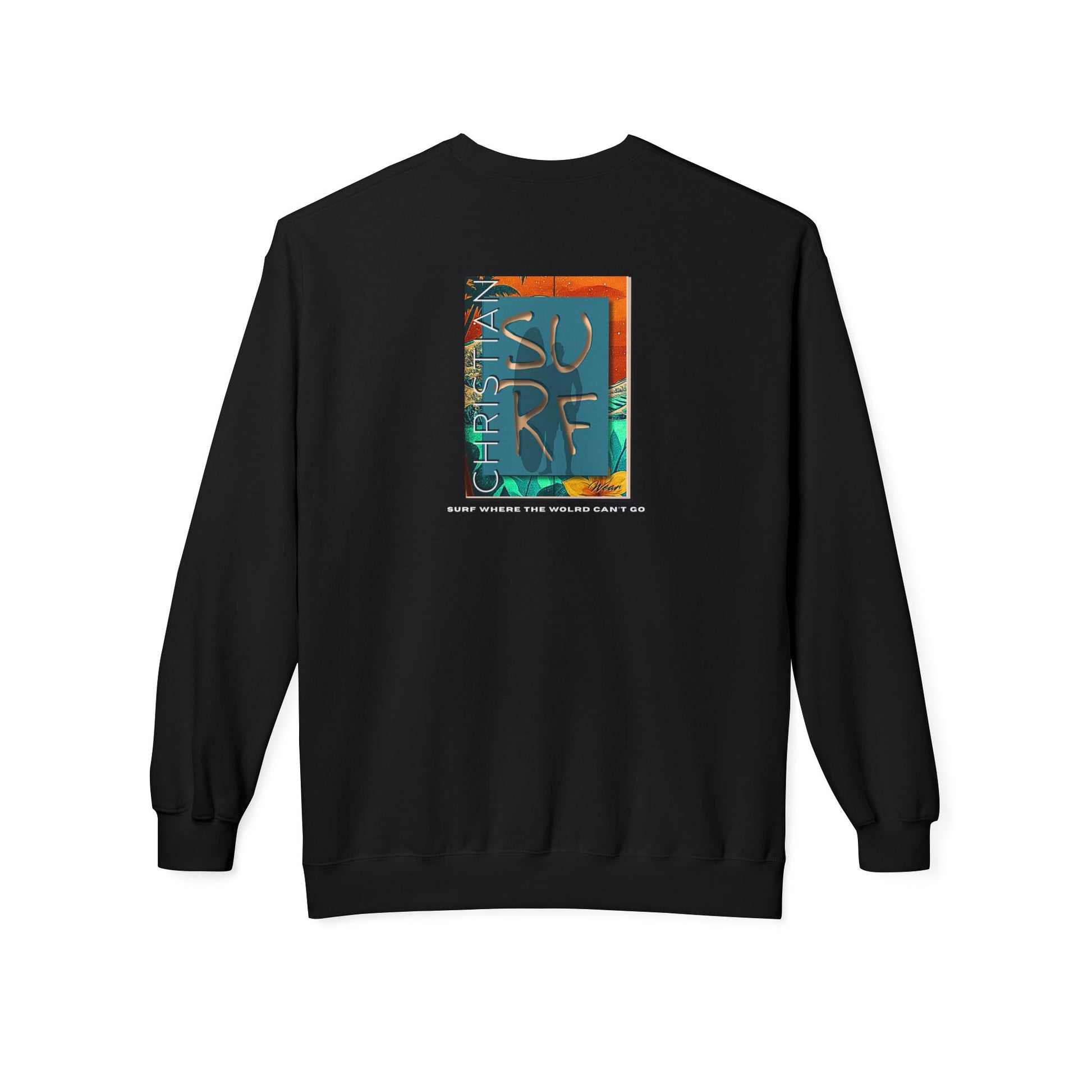 Christian Surf Wear Sweatshirt | Move by Faith Street Edition