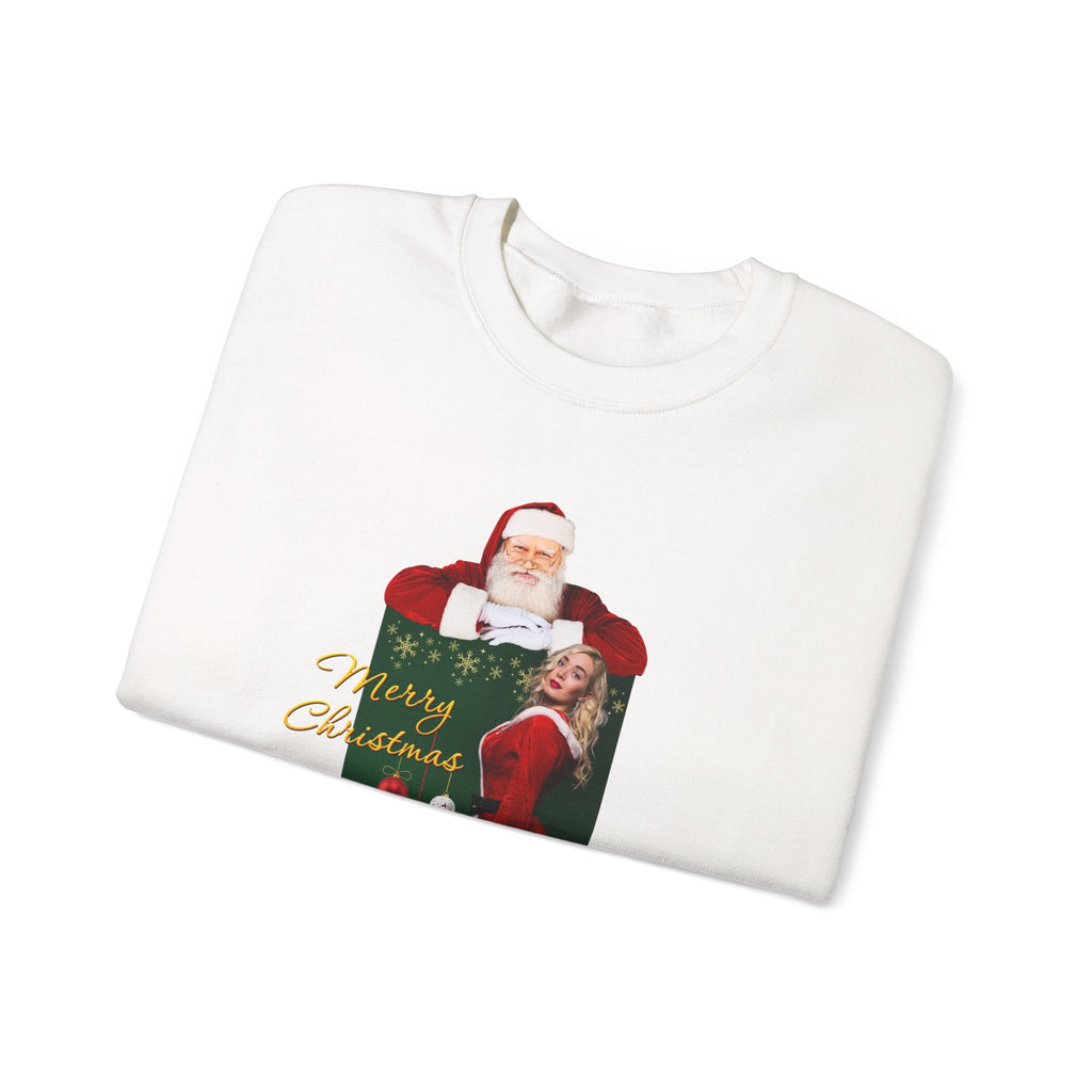 Mr. and Mrs. Claus Vintage Christmas Crewneck Sweatshirt