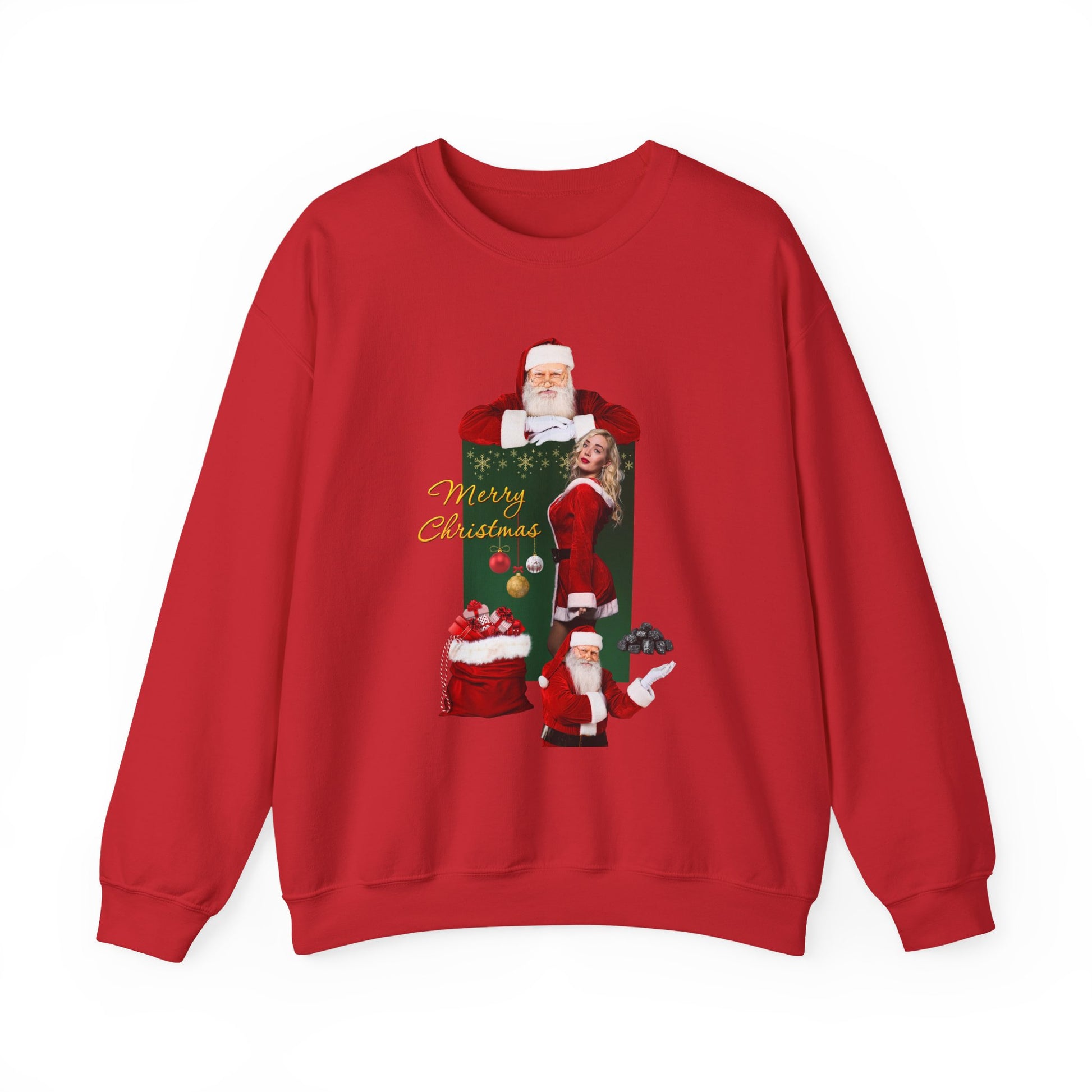 Mr. and Mrs. Claus Vintage Christmas Crewneck Sweatshirt