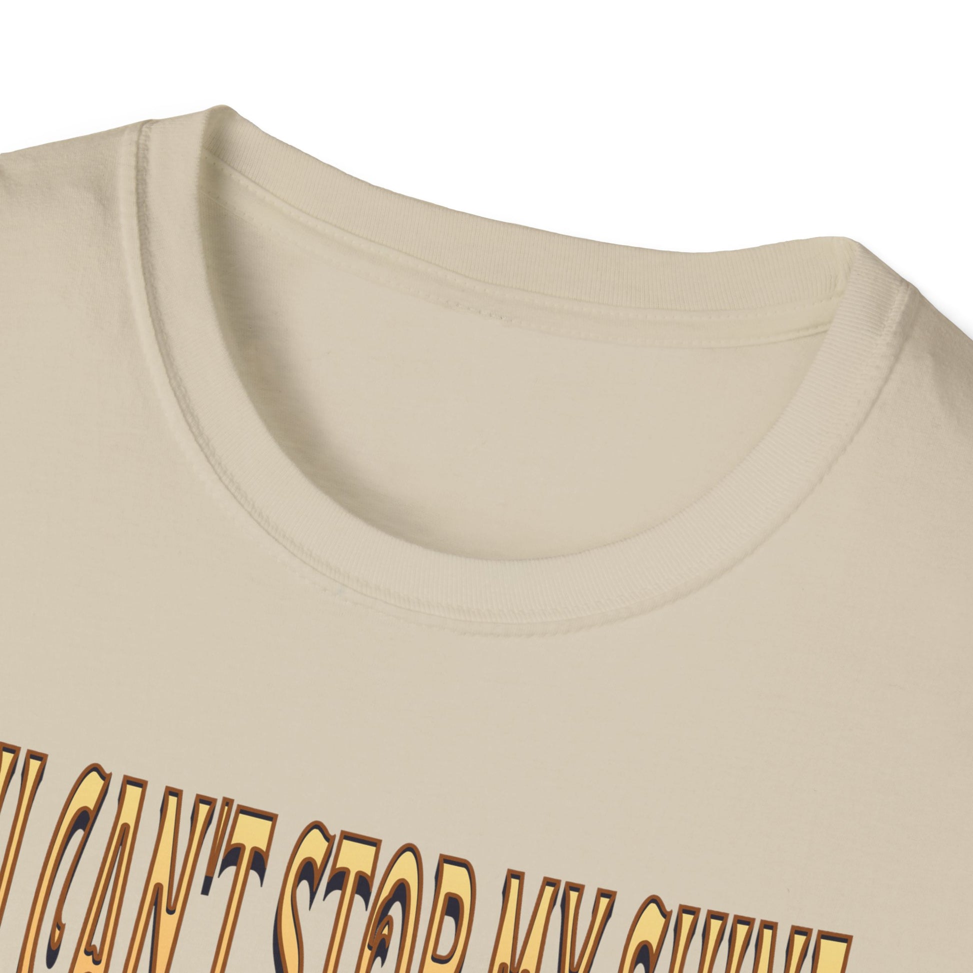 Copy of Copy of Copy of Kingdom Confidence Graphic Gold Happy Face Emoji Unisex T-Shirt: You Can’t Stop My Shine Tee, With GOD On My Side, Premium Casual-Tee
