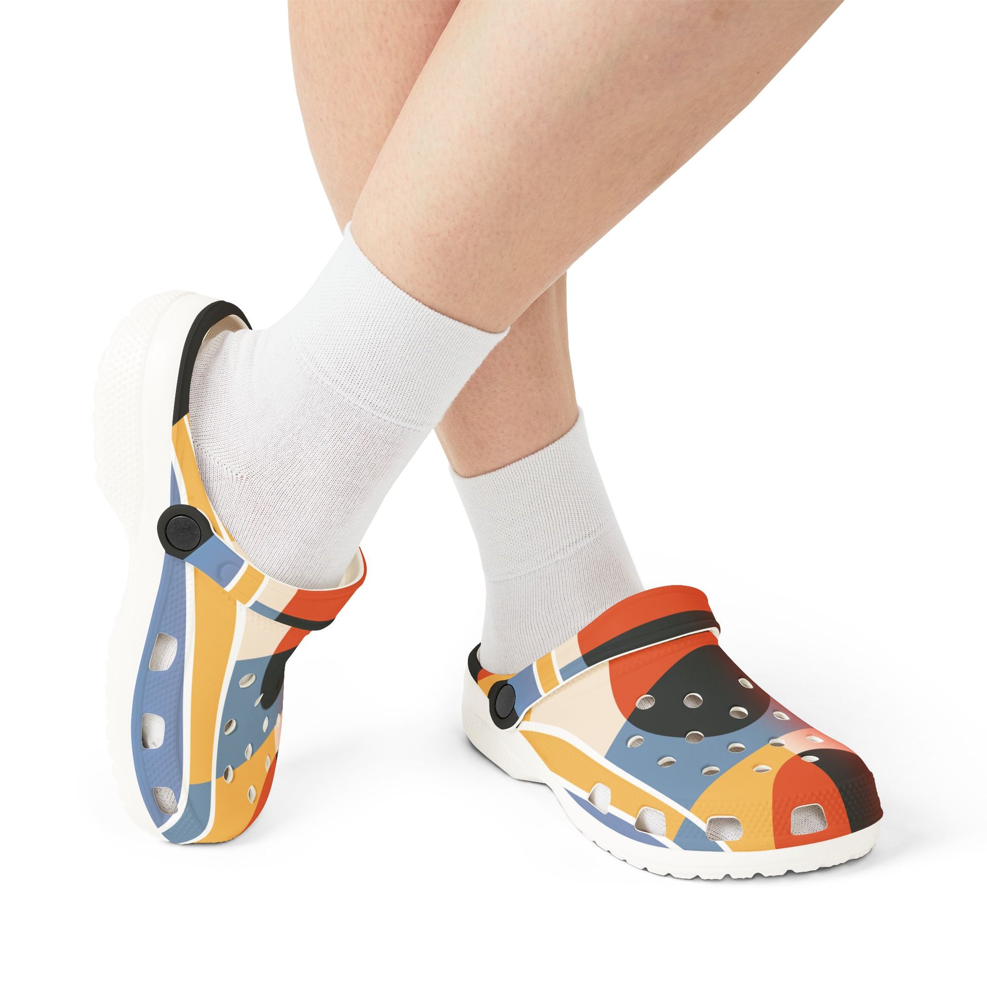 Surf Wear Modern Vintage Graphic Colorful AOP EVA Foam Slippers - Fun and Comfy for Home, Garden, and Festivals, Perfect Gift for Friends and Family