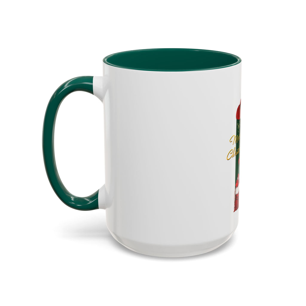 Christmas Santa & Sexy Mrs. Claus Coffee Mug (11oz/15oz) - 'Merry Christmas' Holiday Gift