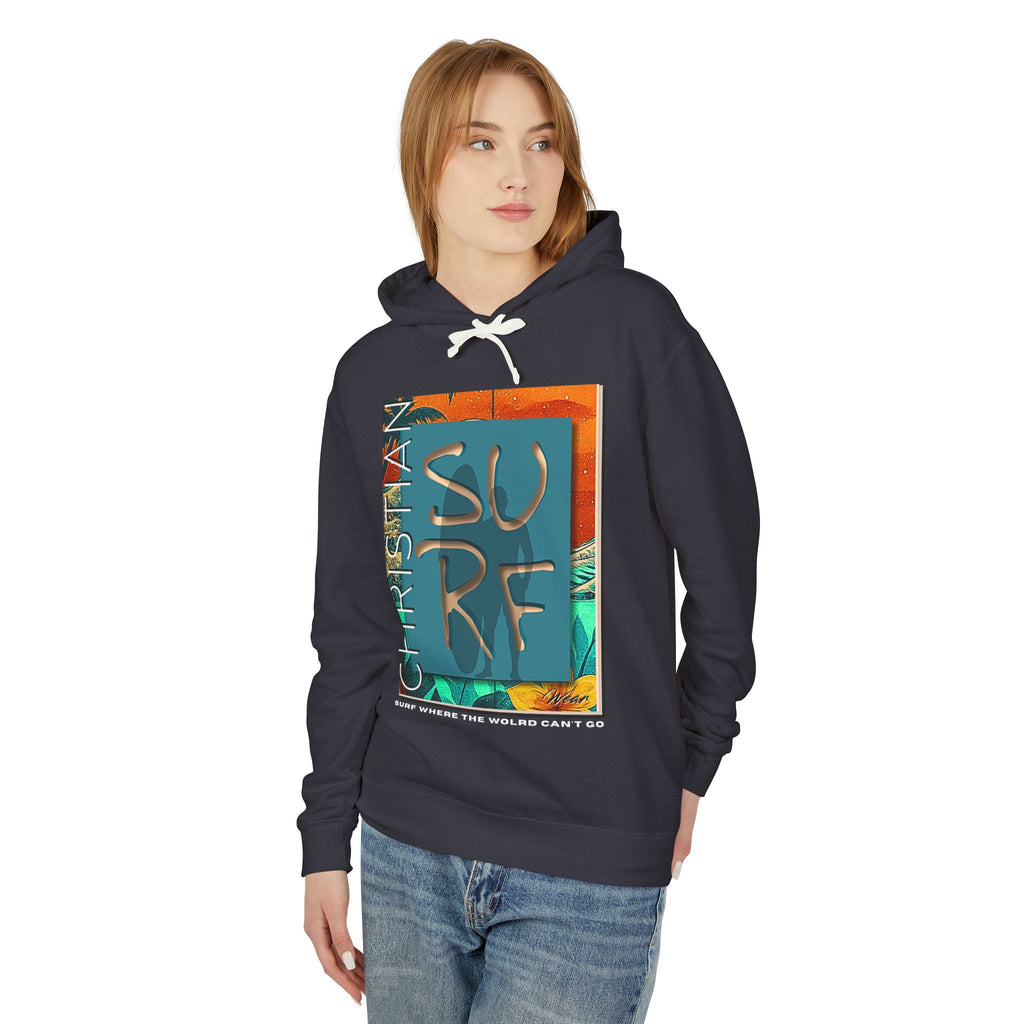 Christian Surf Wear-HERITAGE™ Oversized Print Hoodie — The Mantle of Love