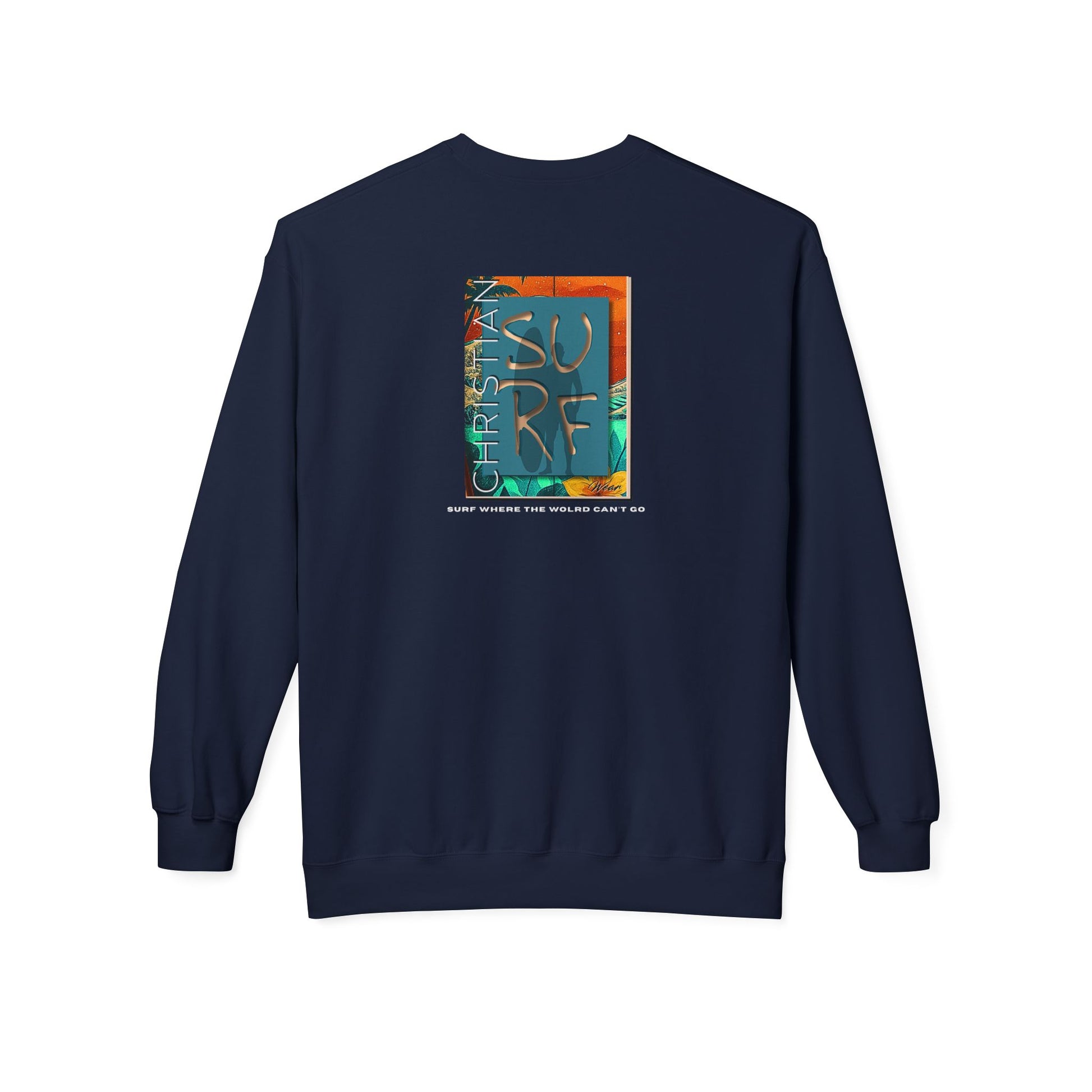 Christian Surf Wear Sweatshirt | Move by Faith Street Edition