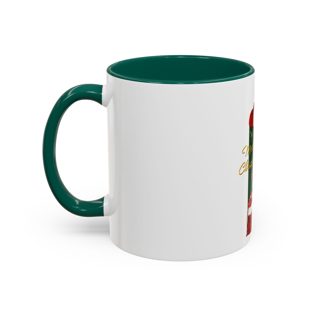 Christmas Santa & Sexy Mrs. Claus Coffee Mug (11oz/15oz) - 'Merry Christmas' Holiday Gift