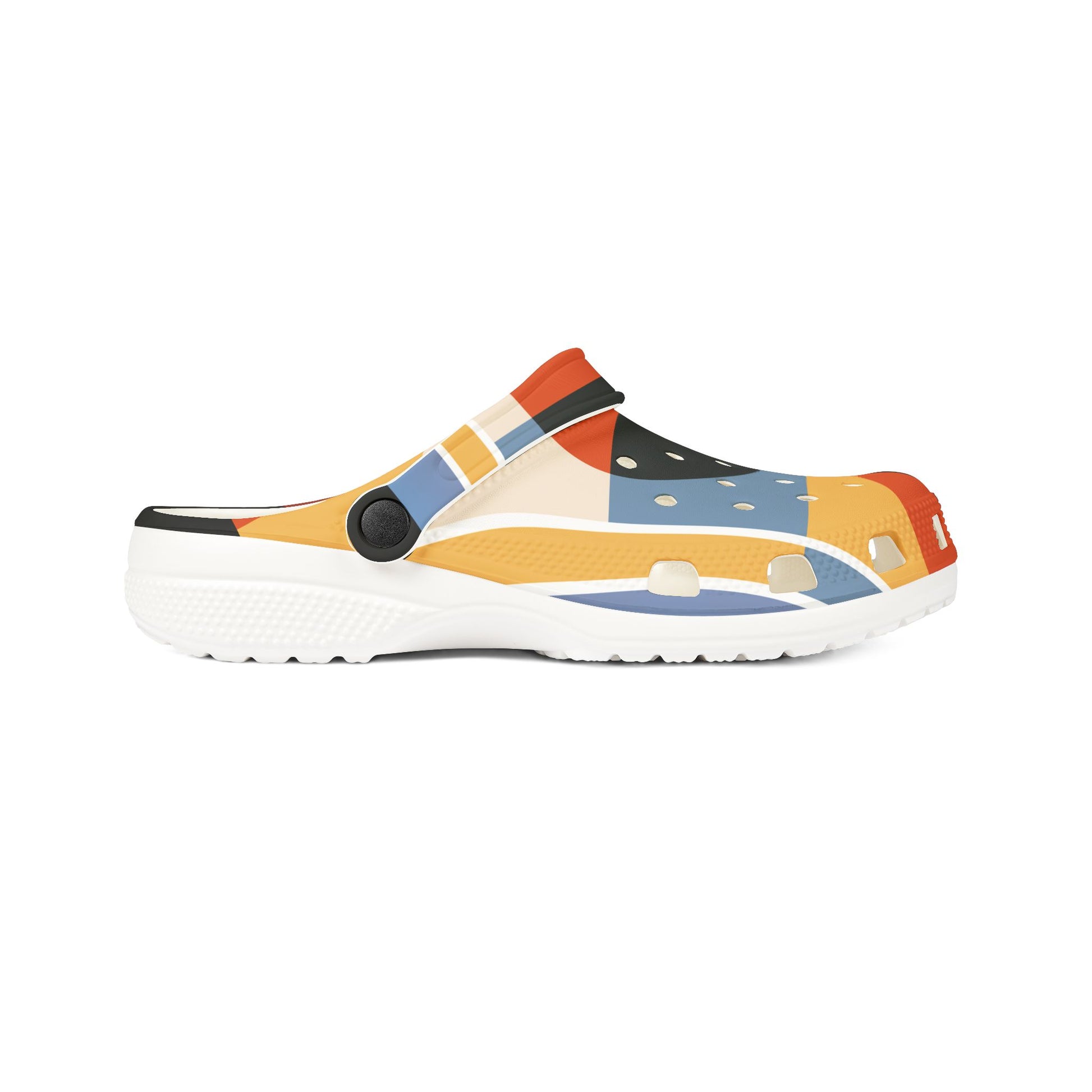 Surf Wear Modern Vintage Graphic Colorful AOP EVA Foam Slippers - Fun and Comfy for Home, Garden, and Festivals, Perfect Gift for Friends and Family