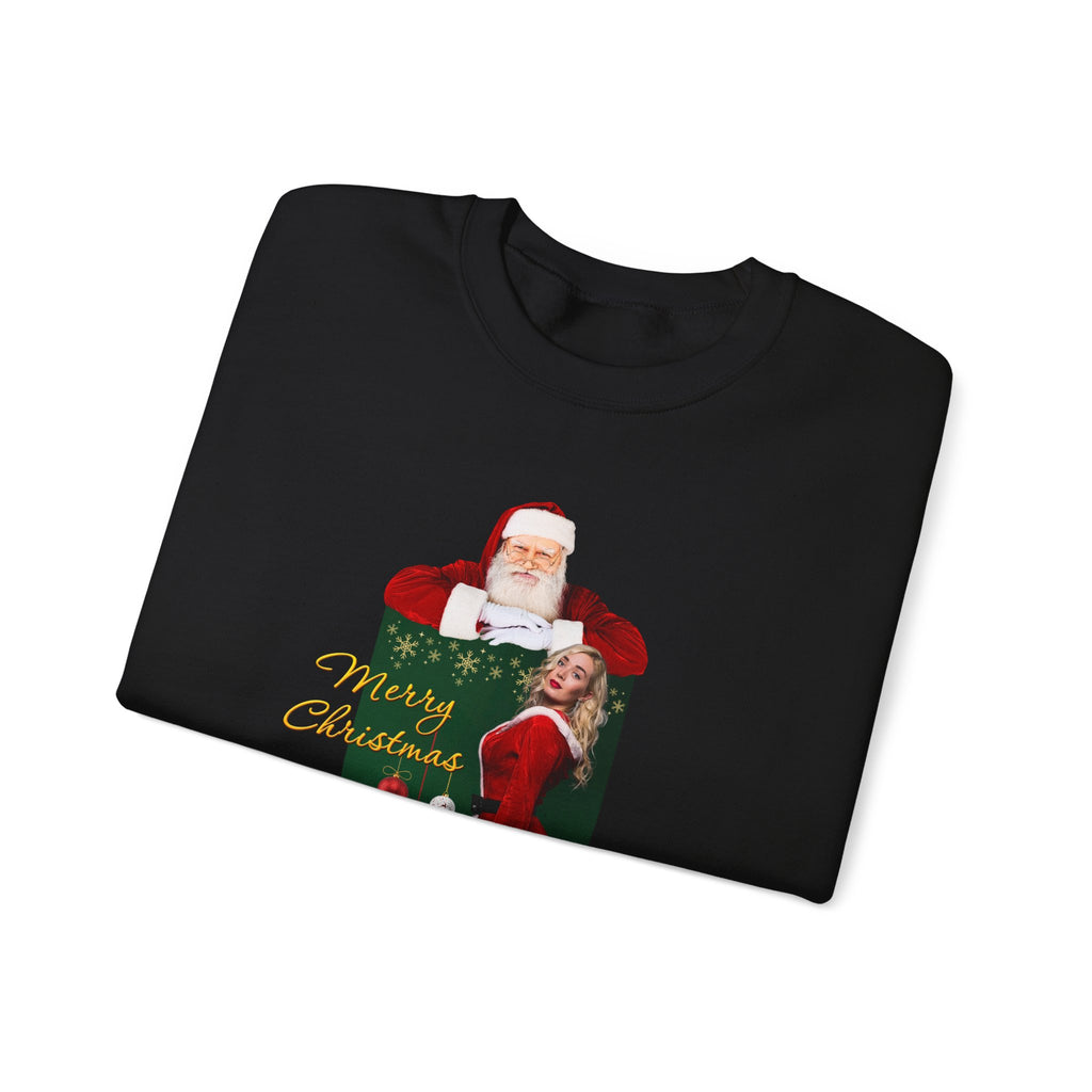 Mr. and Mrs. Claus Vintage Christmas Crewneck Sweatshirt