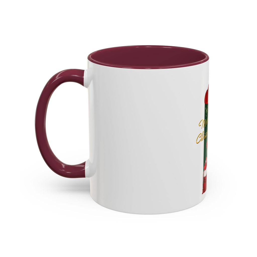 Christmas Santa & Sexy Mrs. Claus Coffee Mug (11oz/15oz) - 'Merry Christmas' Holiday Gift