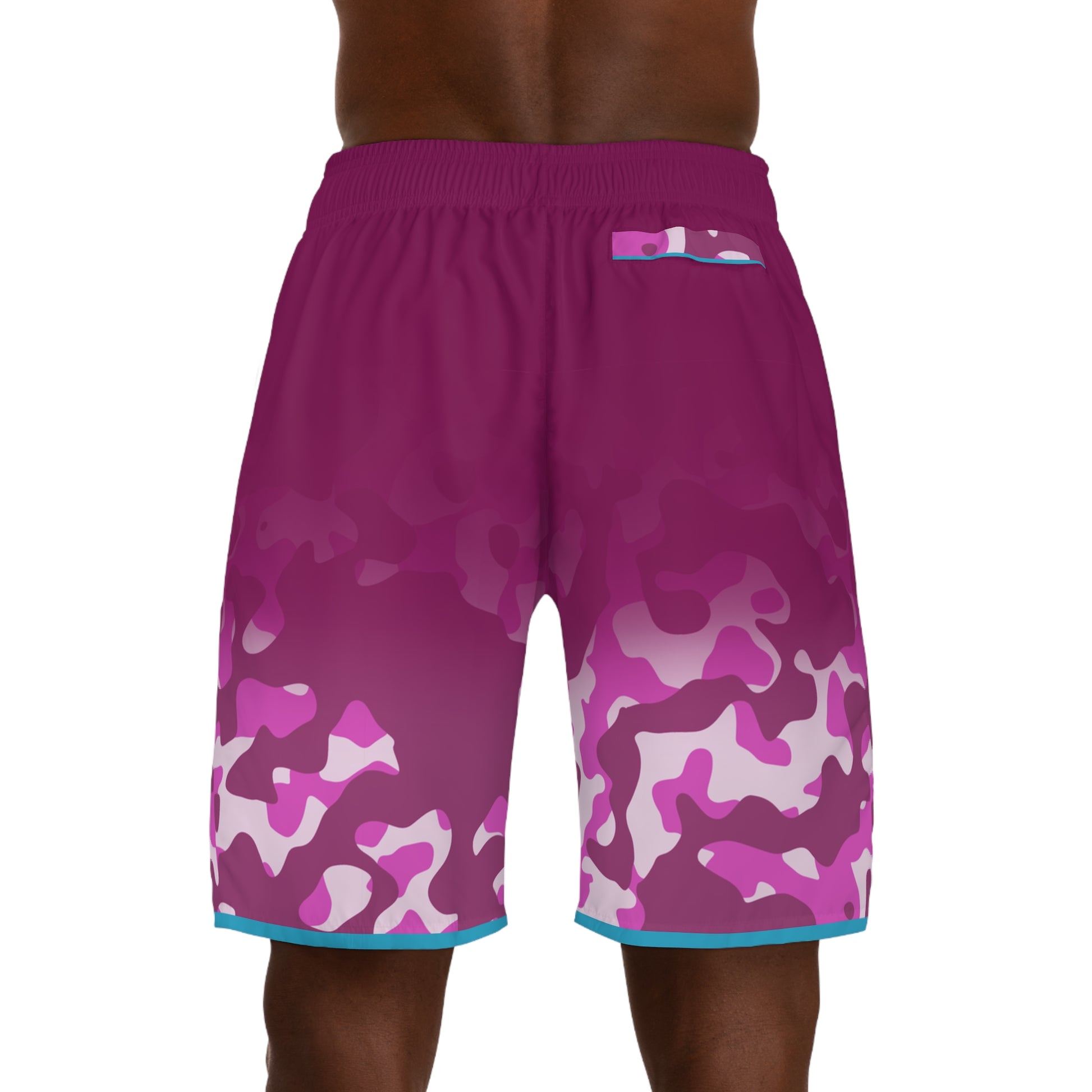 Christian Surf Wear Vintage Militant Men's Surf Style Jogger Shorts, Casual Athletic Wear, Beach Outing, Summer Vacation, Gift for Him, Colorful Swim Shorts