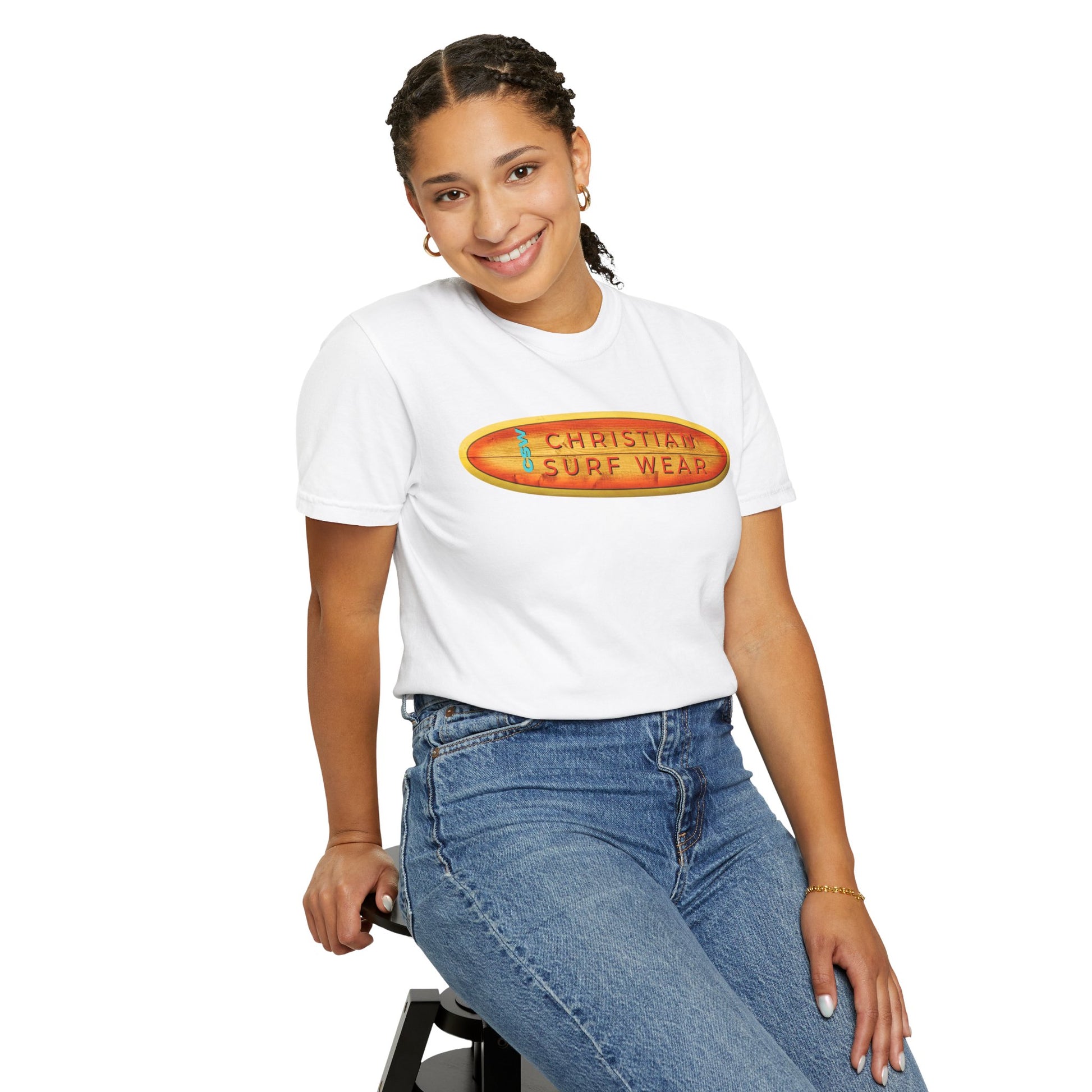 Protected Lamb Vintage Beach Vibe Unisex T-shirt - Christian Surf Wear Panama City Beach Design