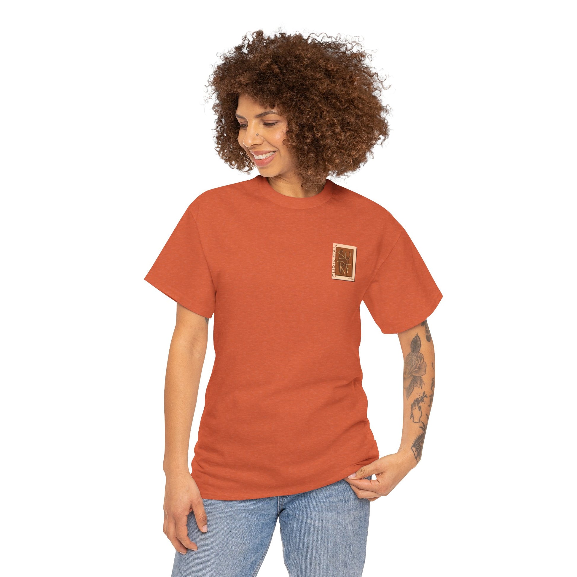 Unisex Heavy Cotton Tee - Casual Comfort, Gift for Him/Her, Everyday Wear, Relaxed Fit, Perfect for Summer
