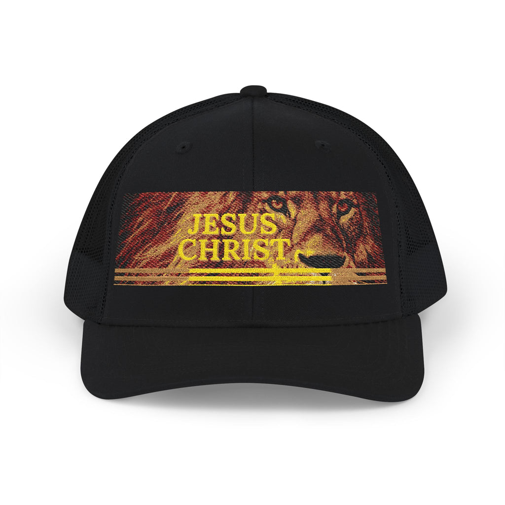 Embroidered 'Jesus Christ' Snapback Trucker Hat