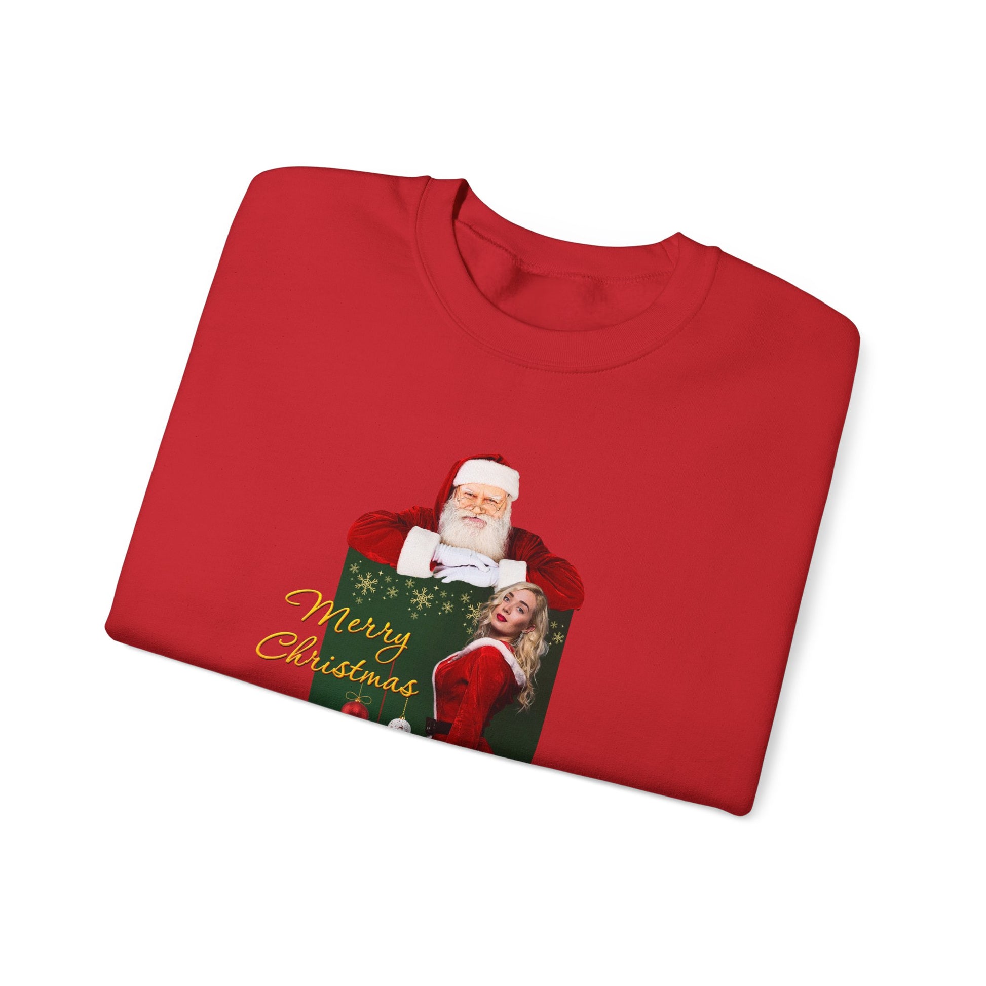 Mr. and Mrs. Claus Vintage Christmas Crewneck Sweatshirt