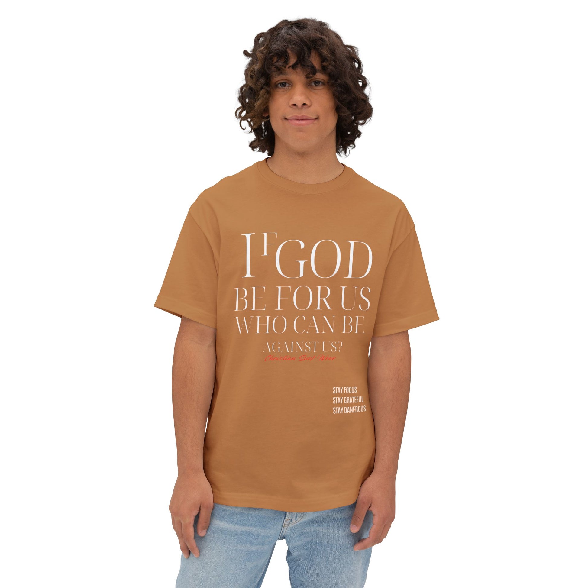 Unisex Oversized CHRISTIAN SURF WEAR™ “The Anthem of Praise Tee” “If God be for us, who can be against us?” Inspirational Oversized Top, Casual Christian Wear, Bible Verse Apparel, Unisex [...]