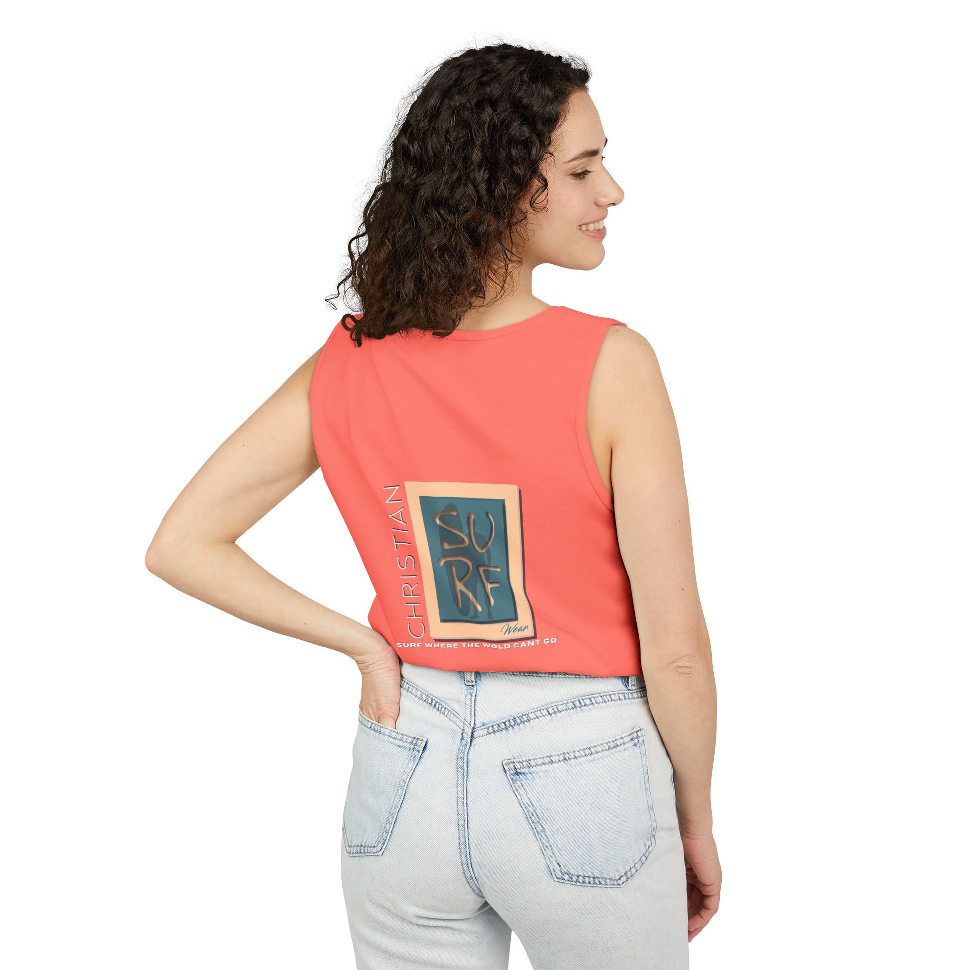 Surf wear  Vintage Florida Fishing Graphic Tank Top, Unisex Summer Top, Beachwear, Surfing Apparel, Vacation Outfit, Gift for Fishermen