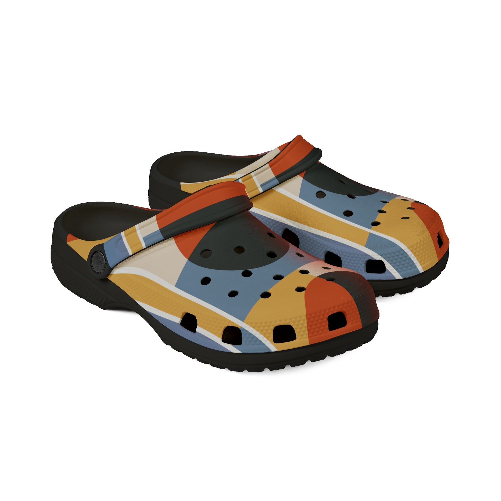 Surf Wear Modern Vintage Graphic Colorful AOP EVA Foam Slippers - Fun and Comfy for Home, Garden, and Festivals, Perfect Gift for Friends and Family