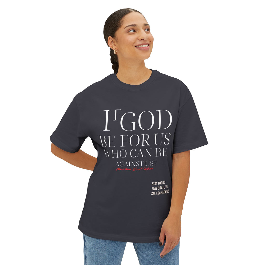 Unisex Oversized CHRISTIAN SURF WEAR™ “The Anthem of Praise Tee” “If God be for us, who can be against us?” Inspirational Oversized Top, Casual Christian Wear, Bible Verse Apparel, Unisex [...]