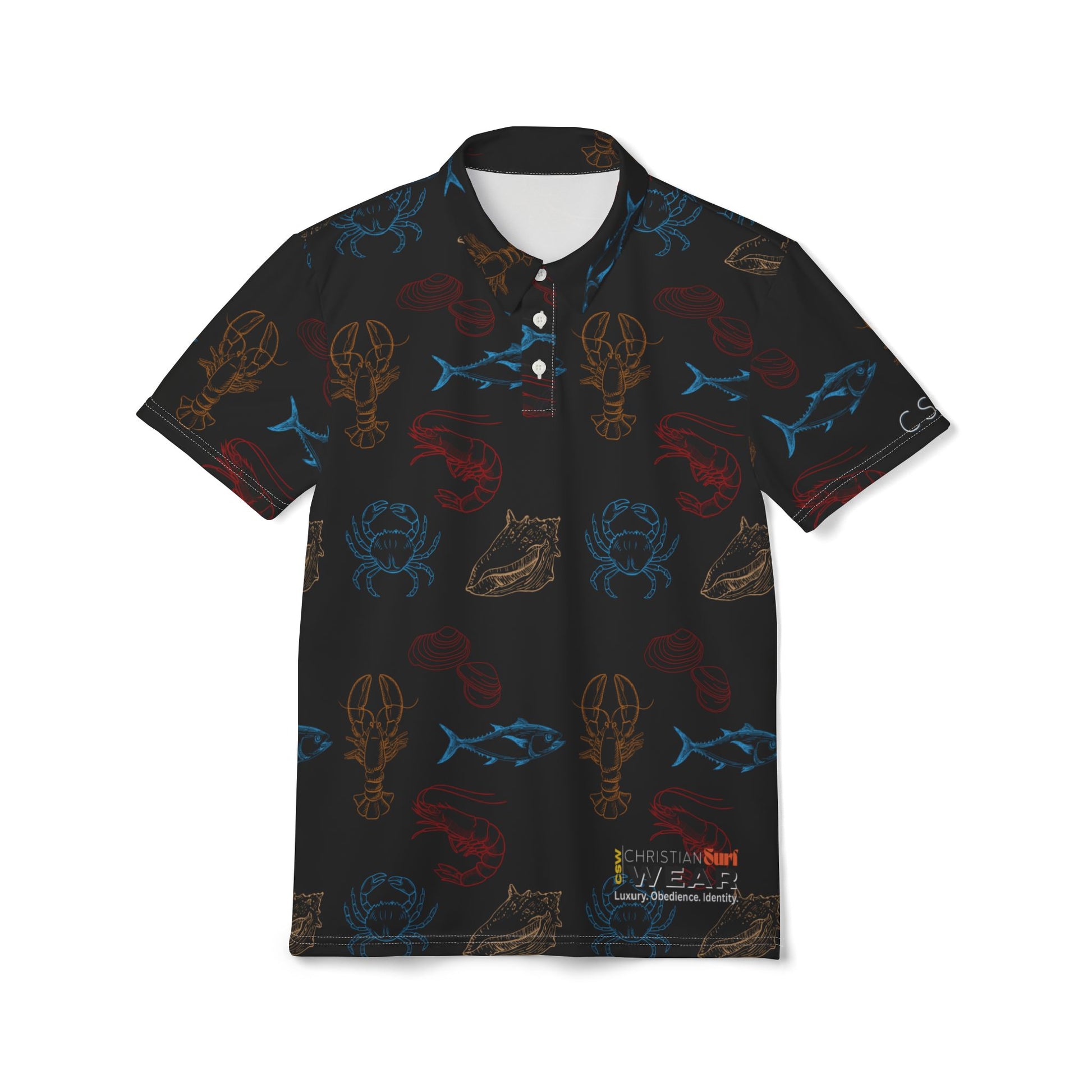 Christian Surf Wear Fishing Shirt Stylish Unisex Polo Shirt with Nautical Design, Sea Life Apparel, Perfect for Beach Days, Casual Outings, Summer Events, Gift for [...]